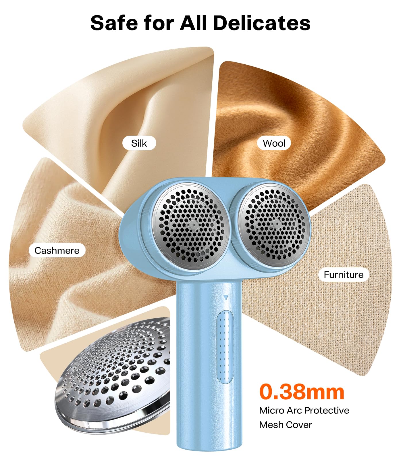 Dual Head Fabric Shaver