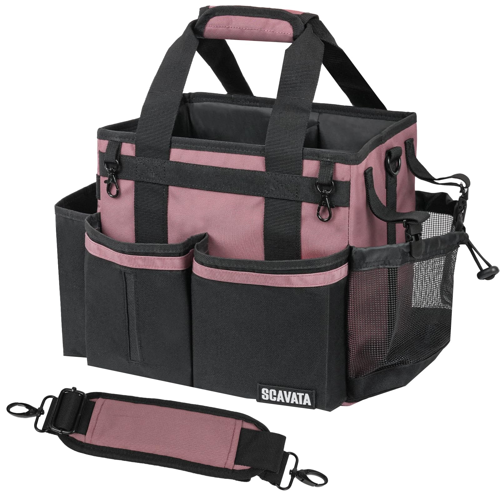 Compact Wearable Cleaning Caddy with Handle & Shoulder Straps