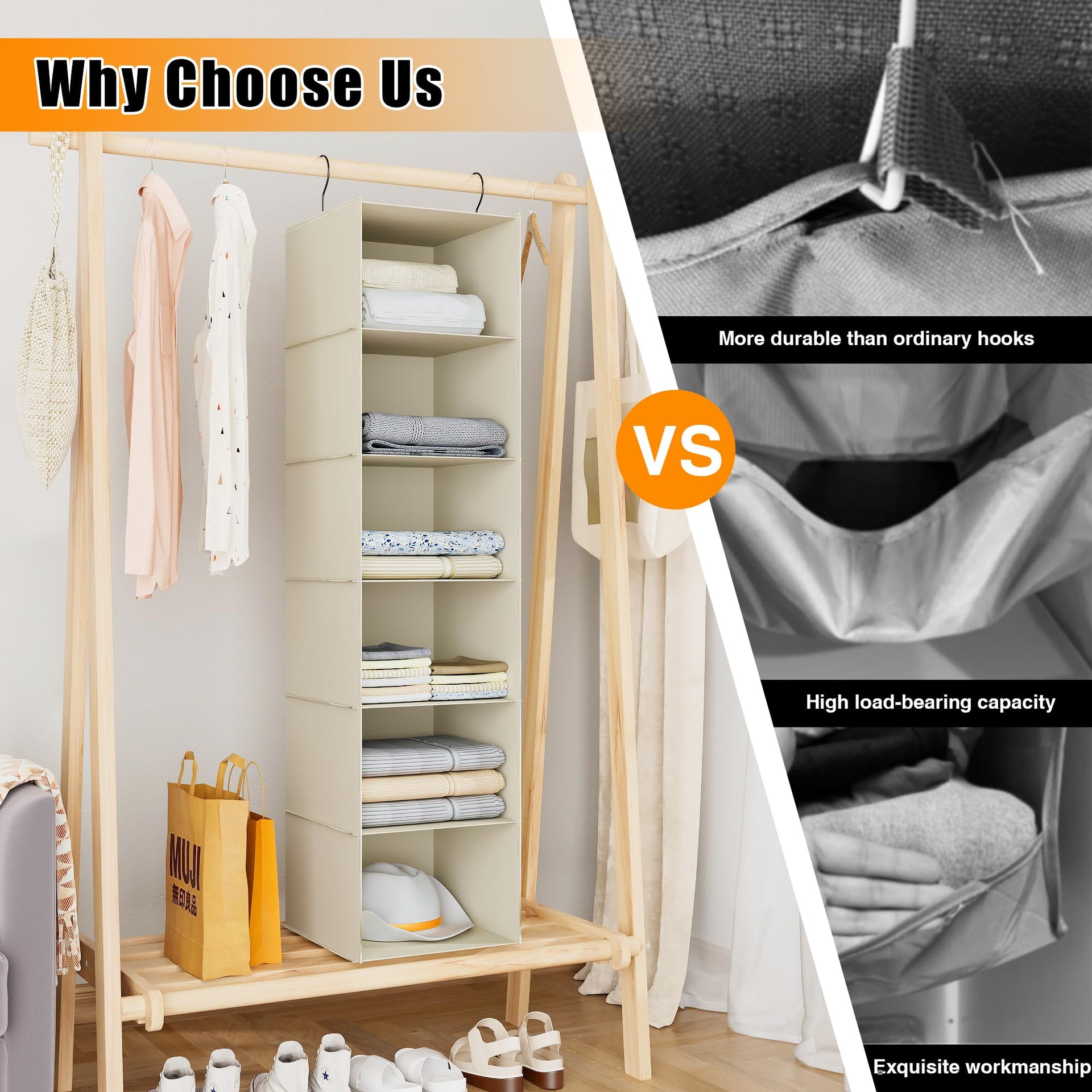 Hanging Closet Organizer 6