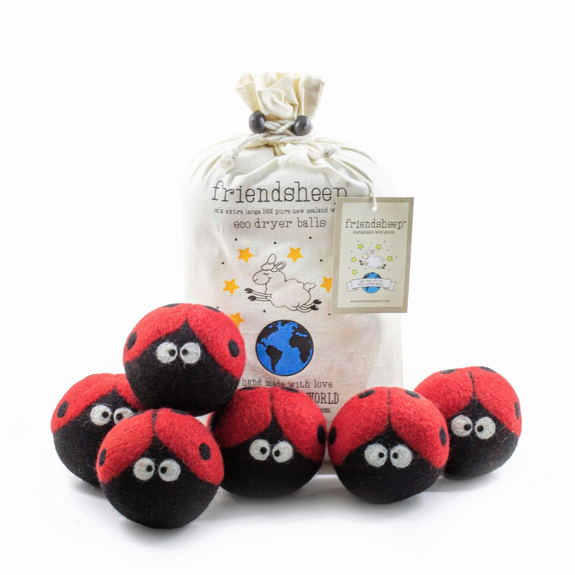 Wool Dryer Balls (6 Count)