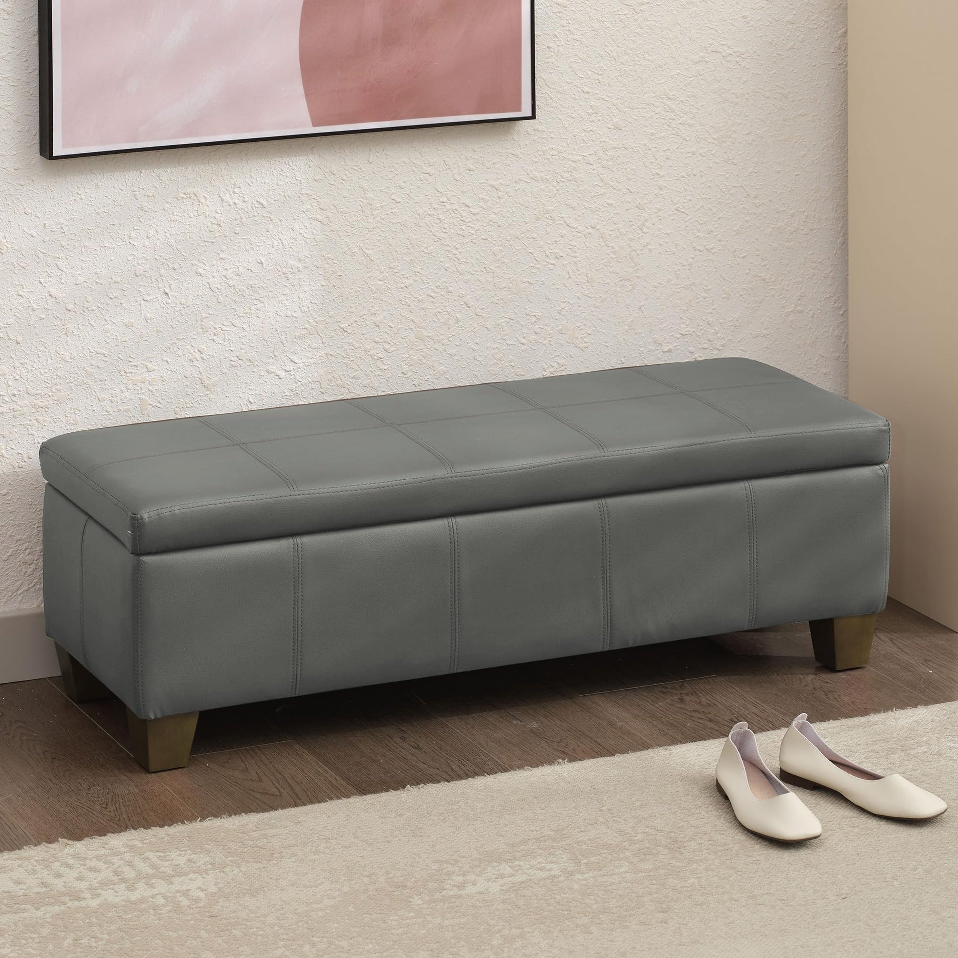 51 Inch Storage Ottoman