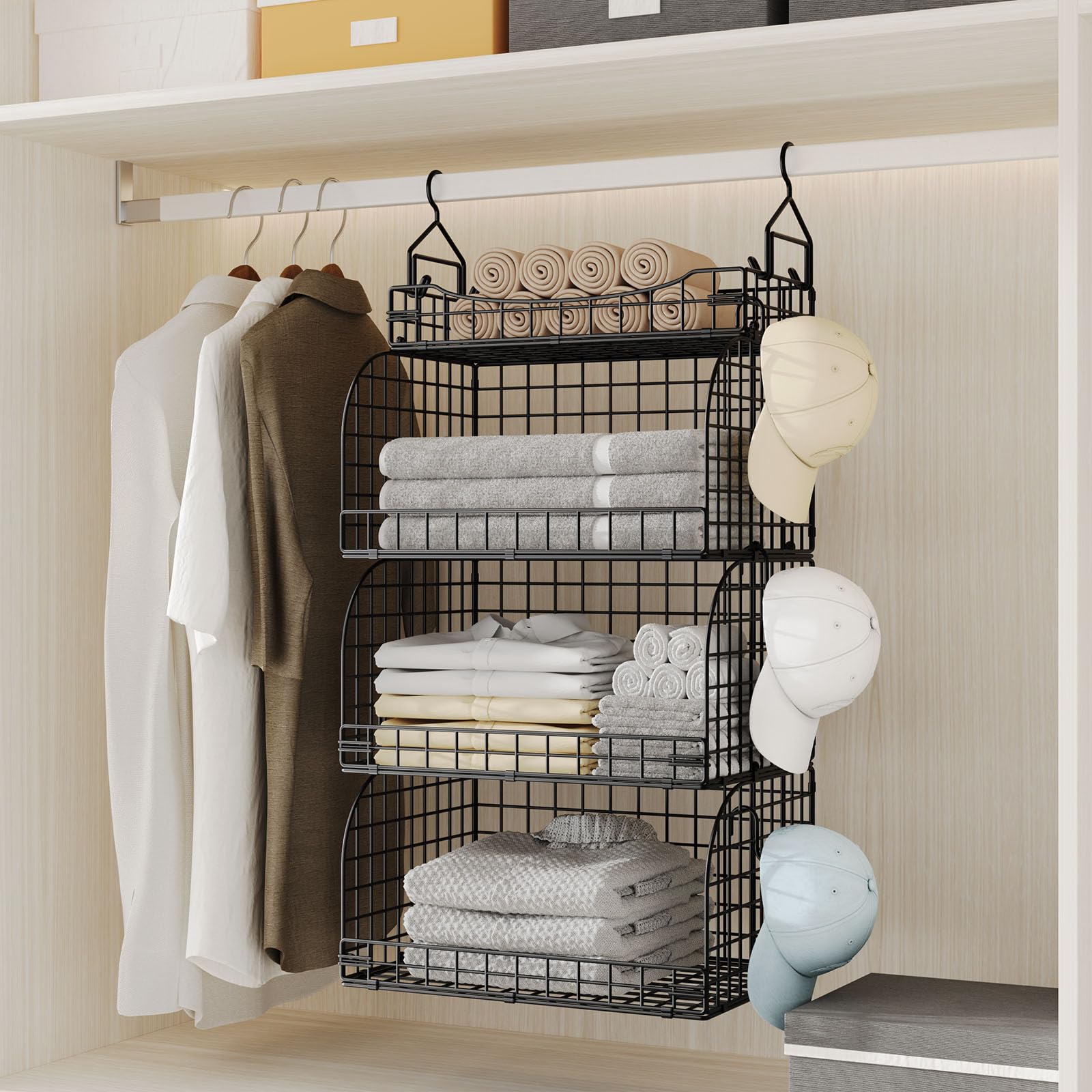 Hanging Closet Organizer Storage