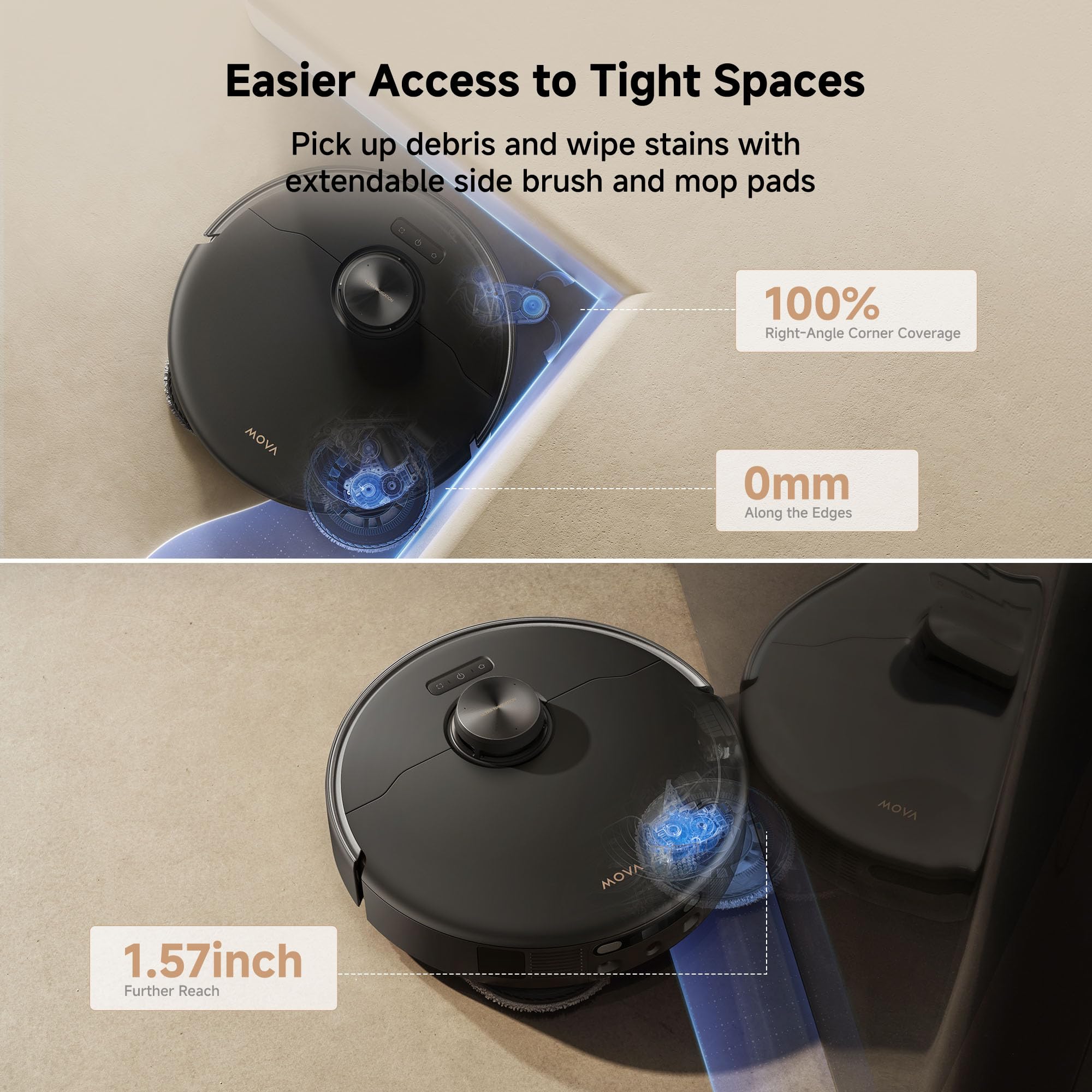 P50 Pro Ultra Robot Vacuum and Mop