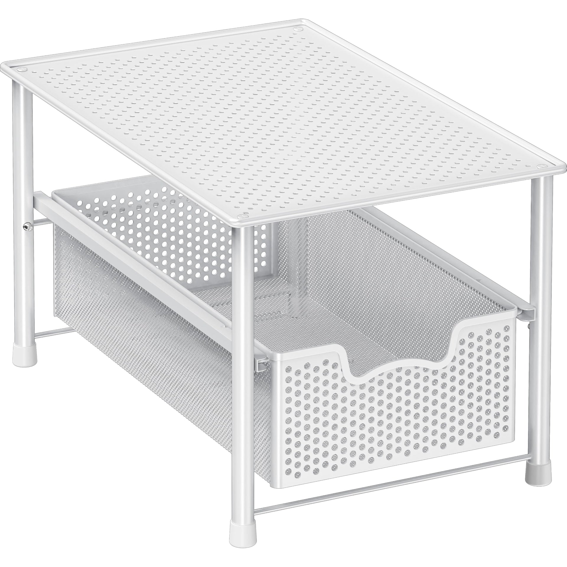 Stackable Under Sink Sliding Basket Drawer