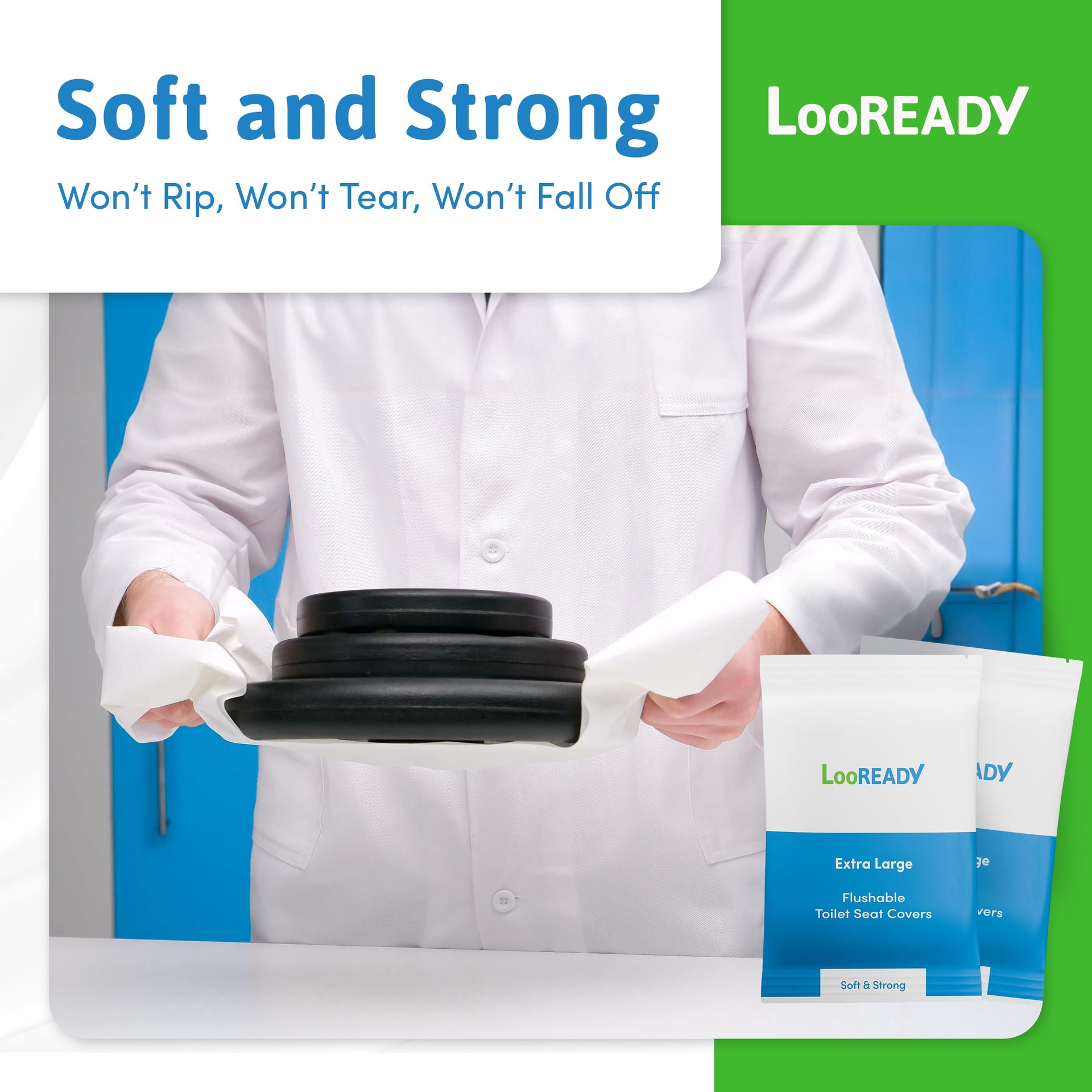 Toilet Seat Covers Disposable Flushable