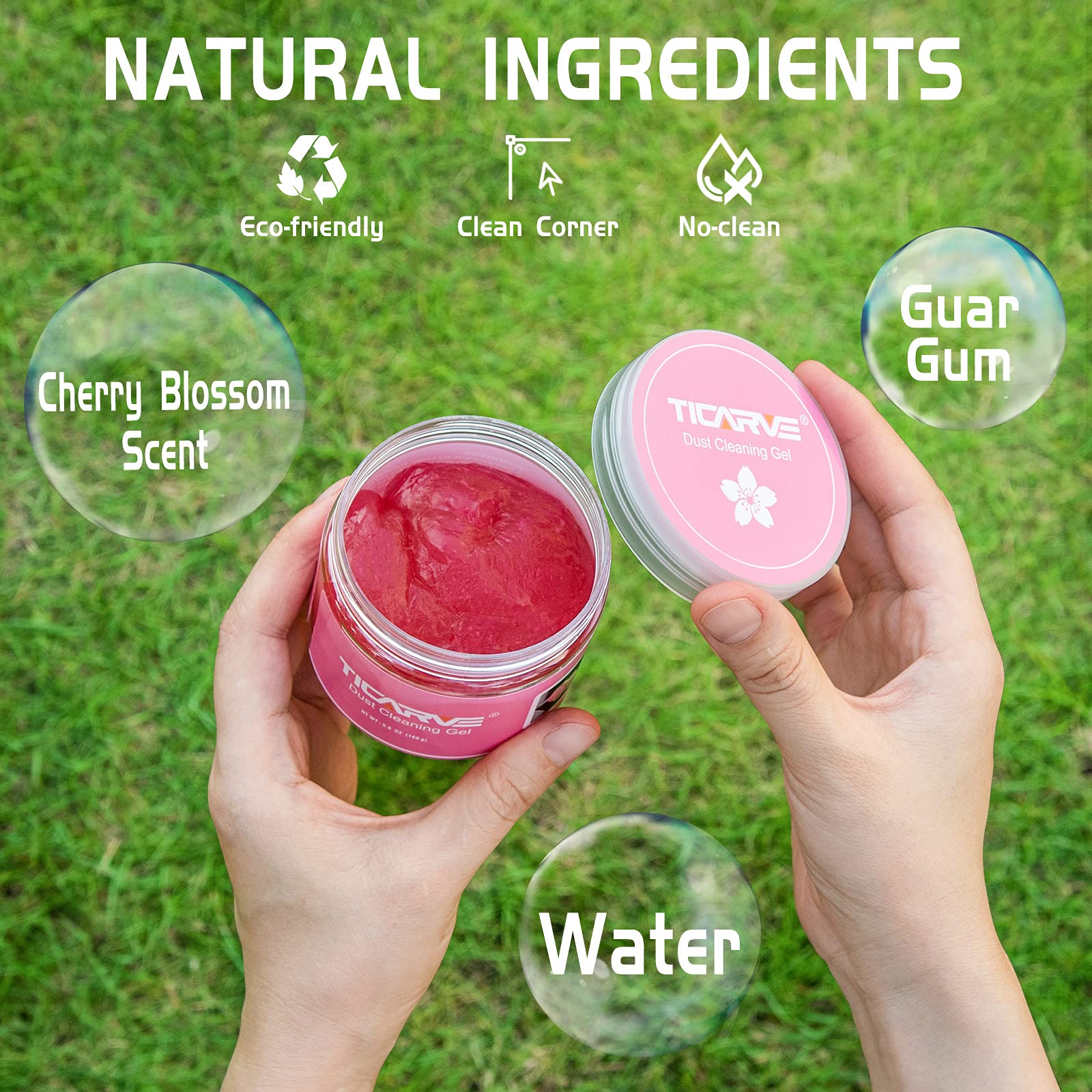 Car Cleaning Gel Detailing Putty Car Putty Auto Detailing Tools Car Interior Cleaner Cleaning Slime Car Accessories Keyboard Cleaner Rose (5.6 Ounce)