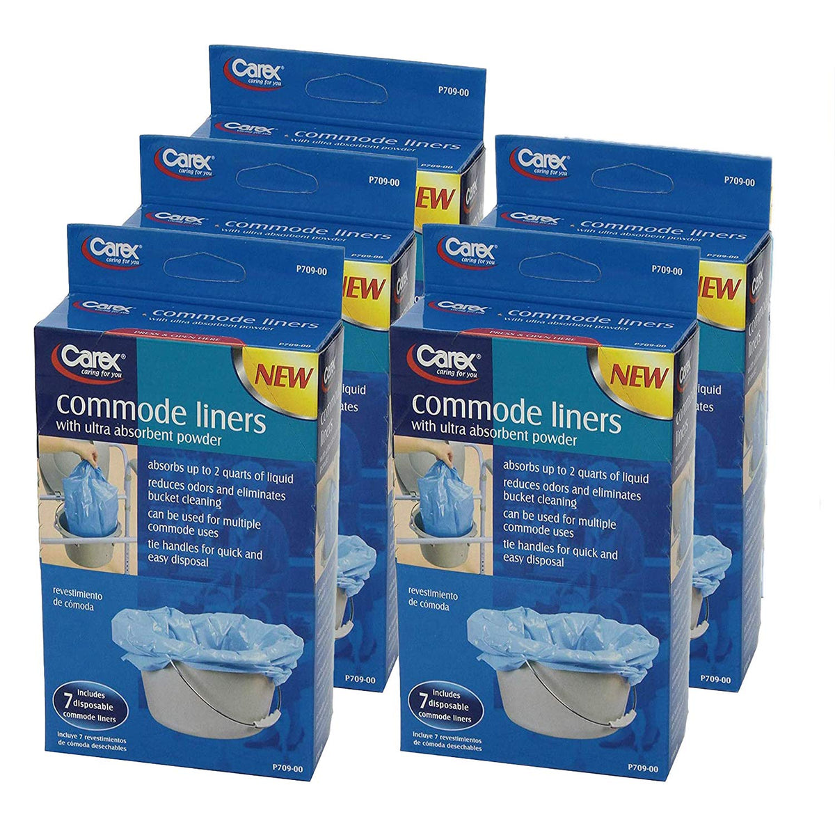 Commode Liners (35 Count)