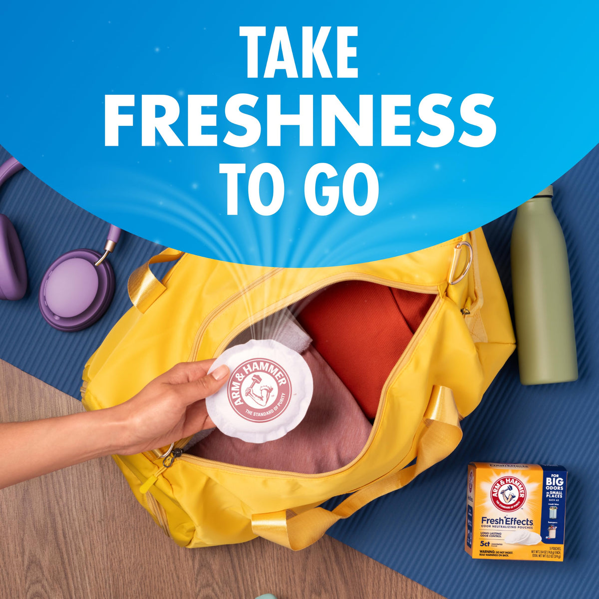 Fresh Effects Odor Neutralizing Baking Soda Pouches (5 Count)