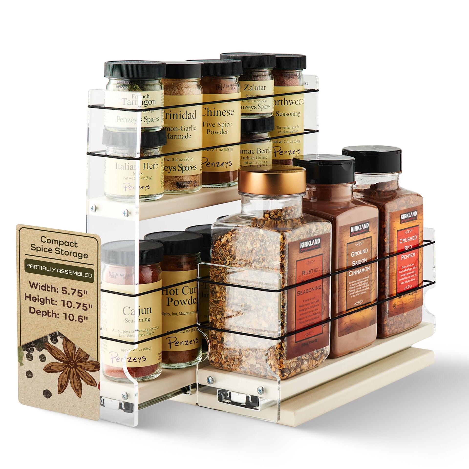 Combo Spice Rack Drawer