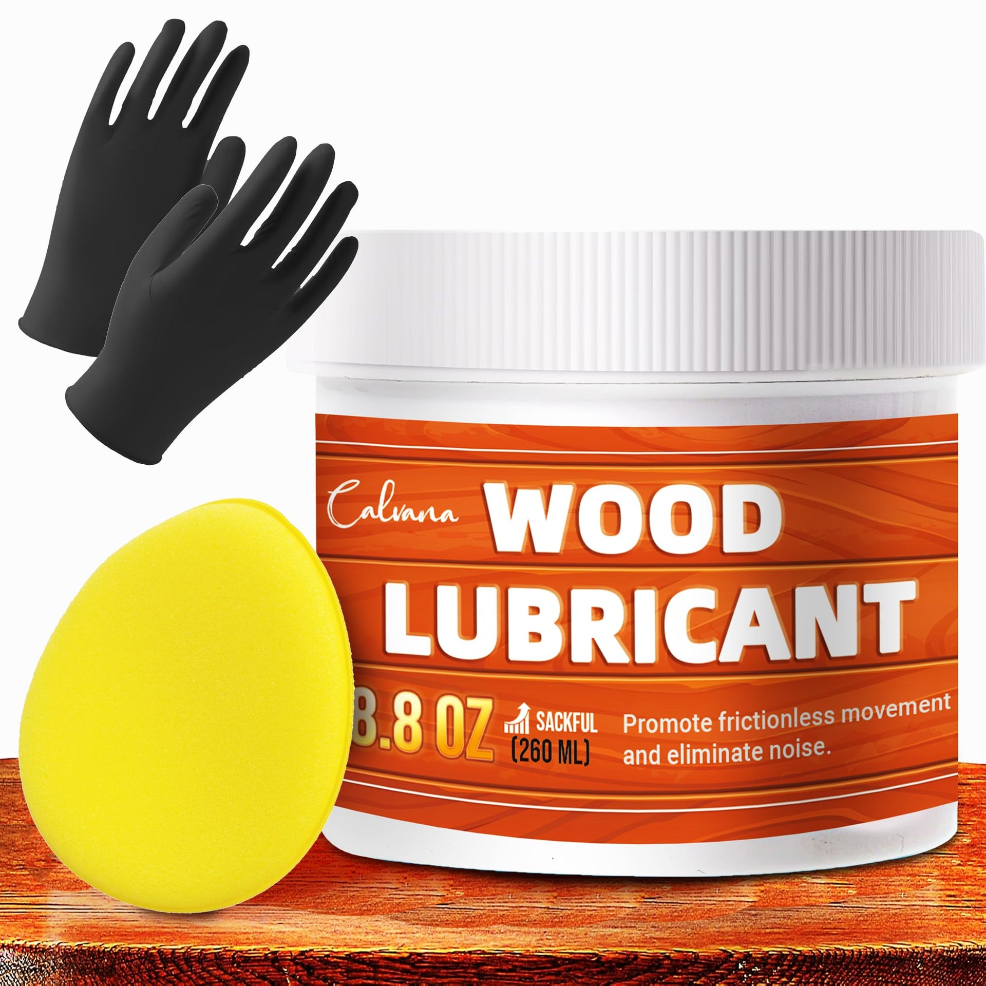 8.8oz Wood Drawer Wax Lubricant Paste (8.8 Ounce)
