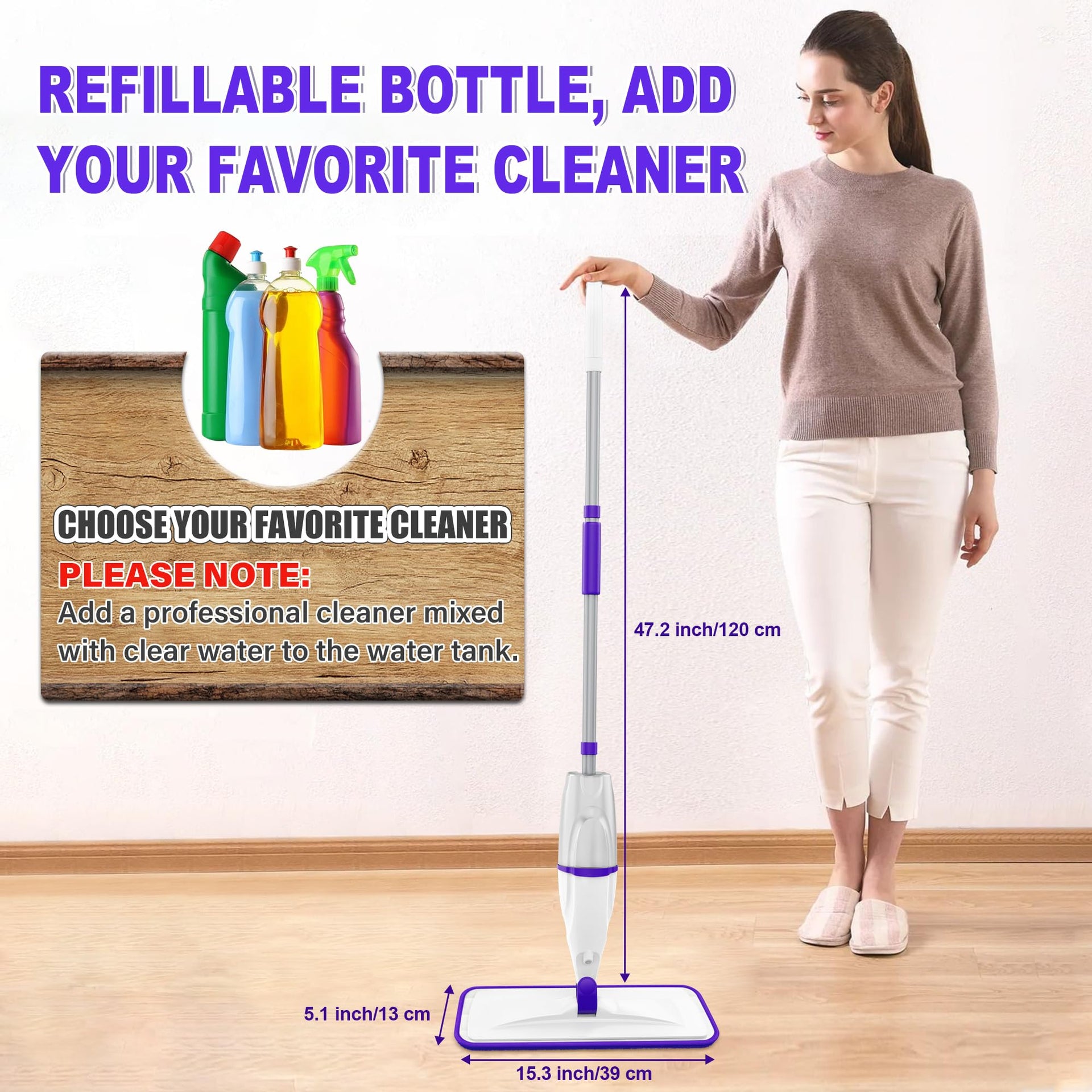 Spray Mops for Floor Cleaning