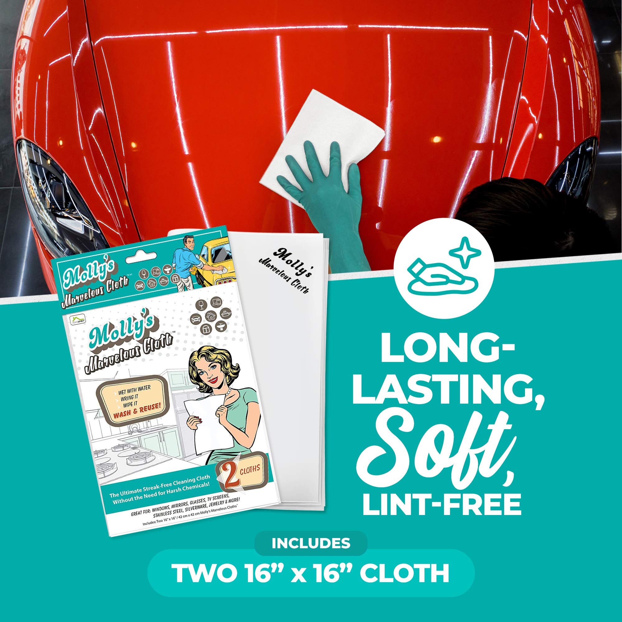 Molly's Marvelous Cloth (2 Count)