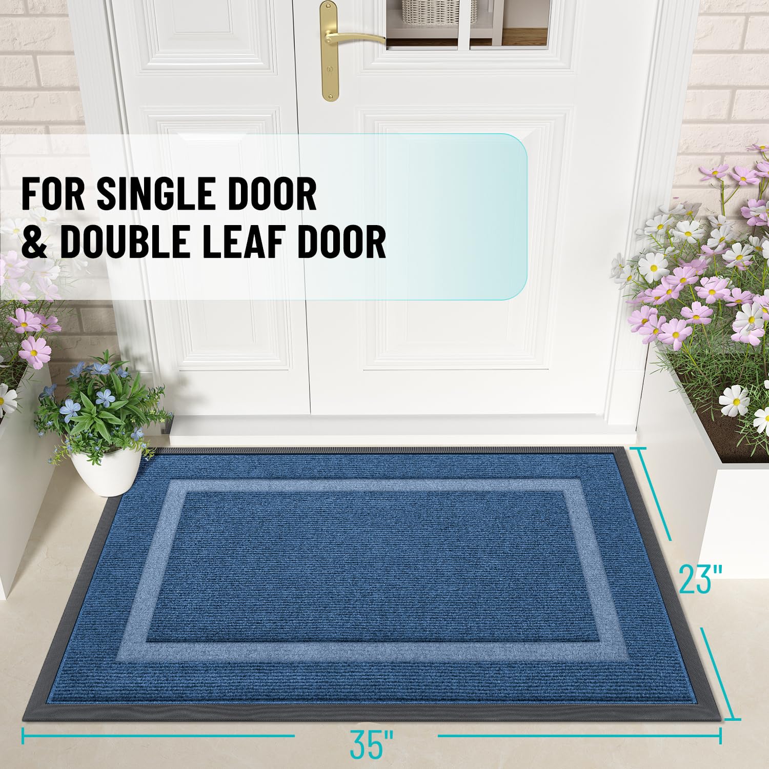 Front Door Mat Outside 35x23