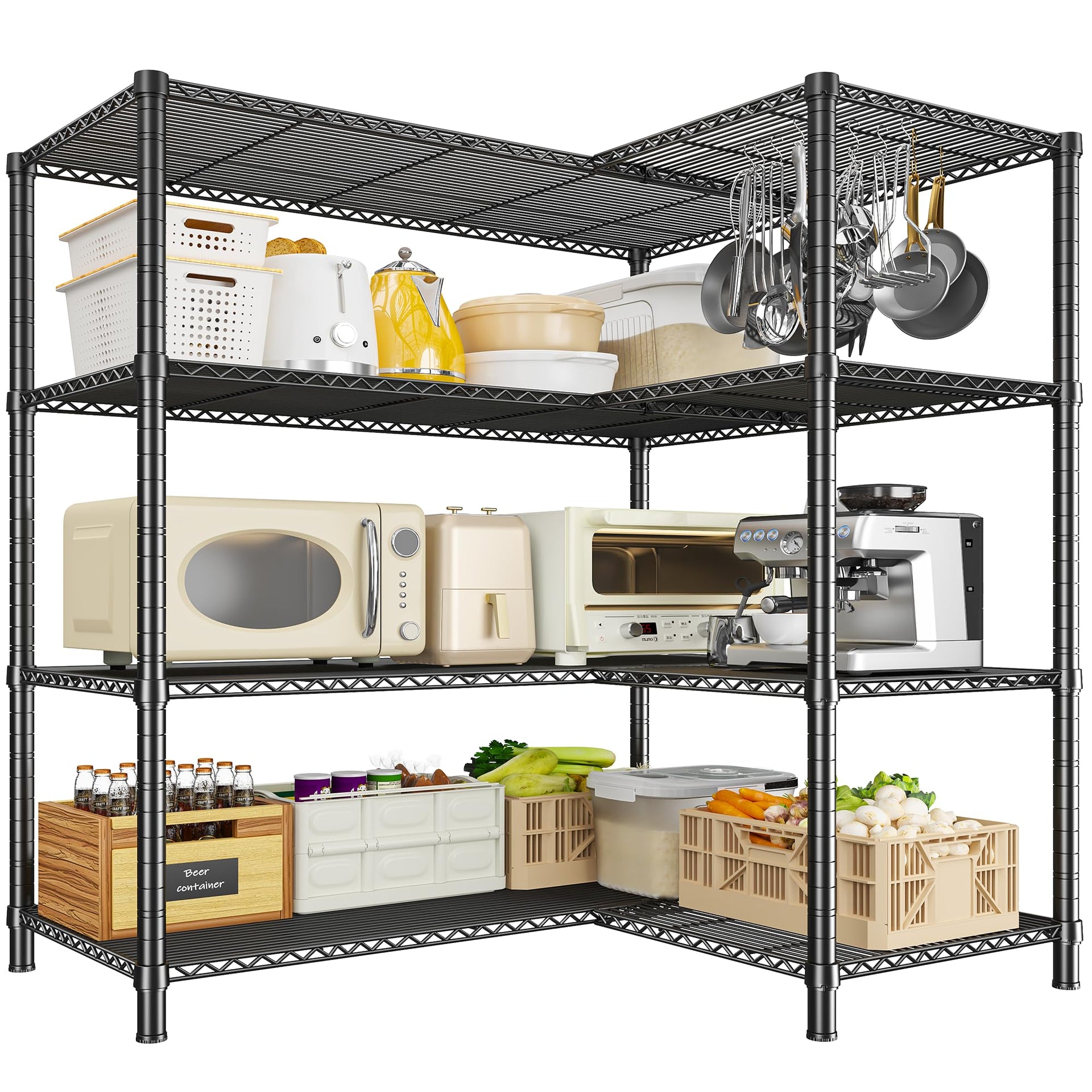 52.4" W Storage Shelves (4 Count)