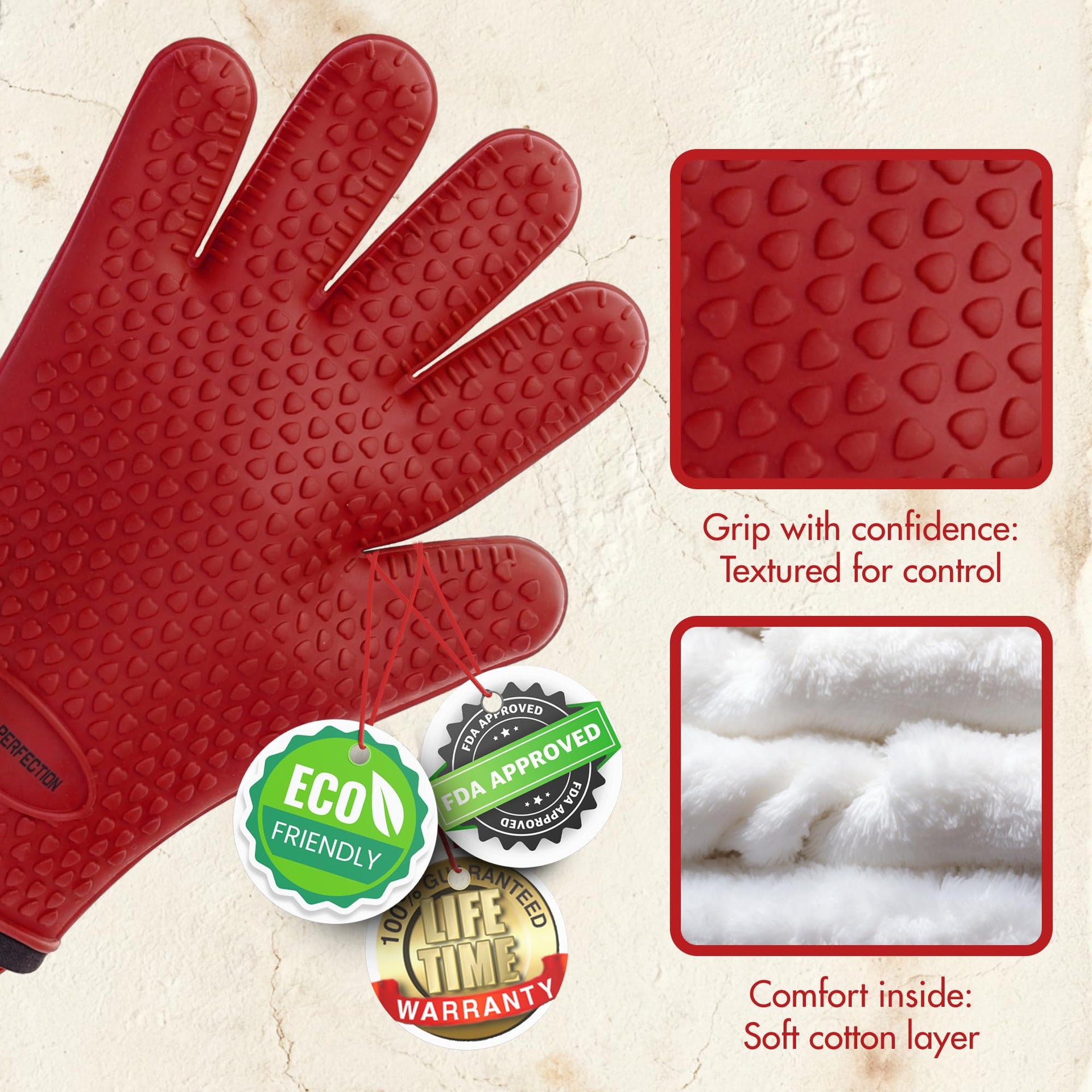 Silicone Pizza Oven Gloves