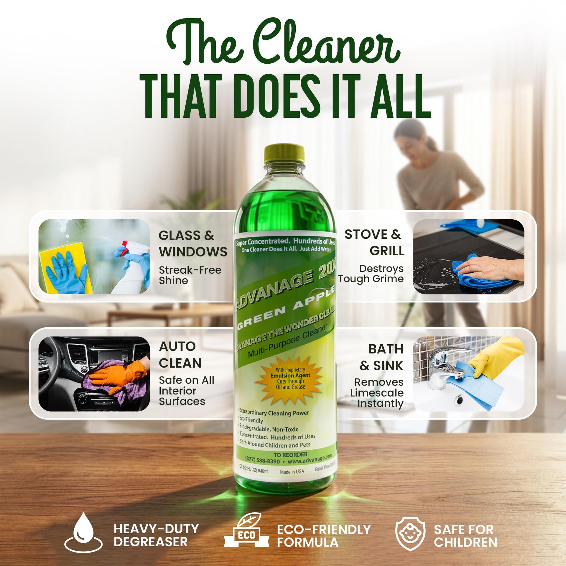 Advanage 20X All Purpose Cleaner Concentrate (32 Fl Oz)