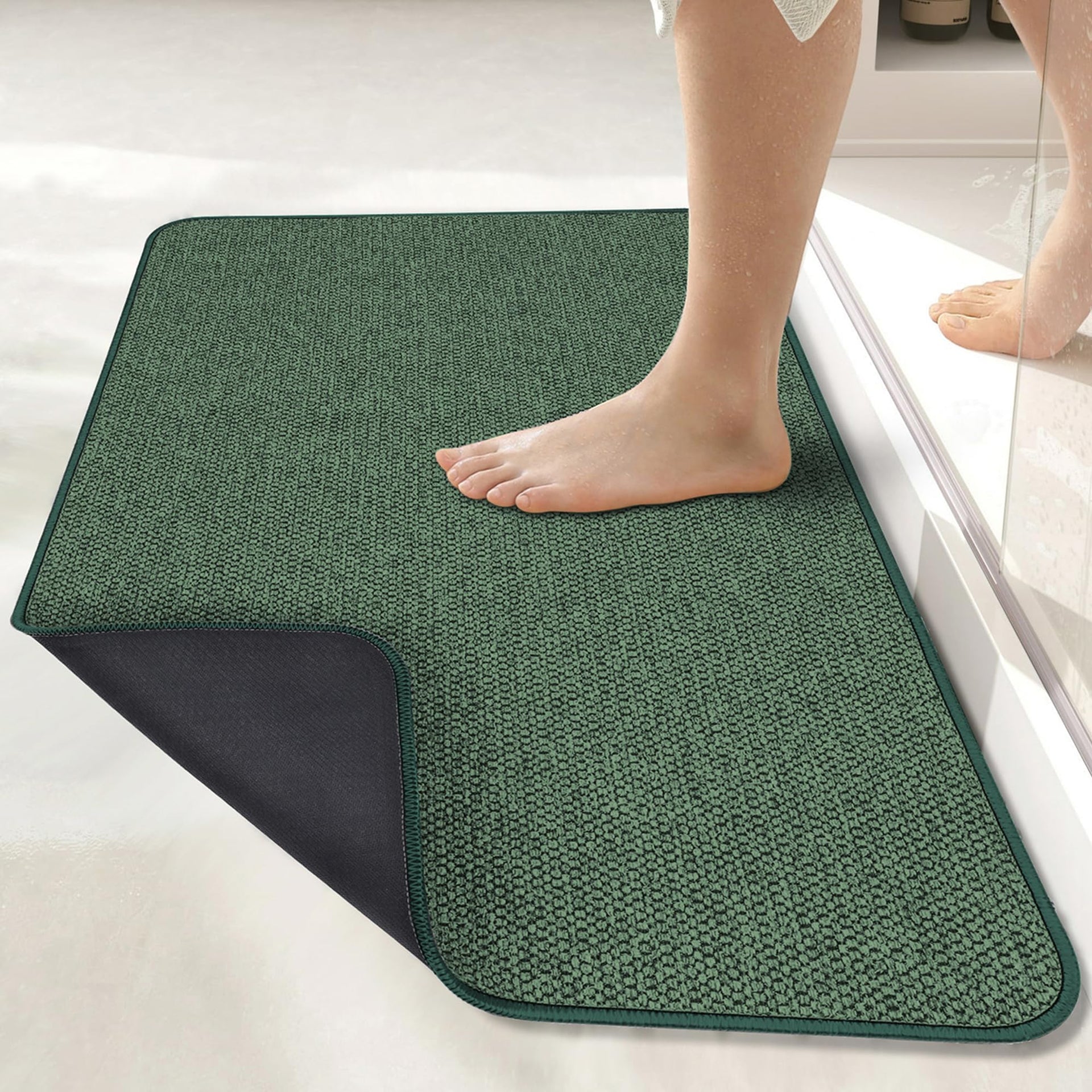 Bath Mat Ultra Thin Bathroom Runner Rugs