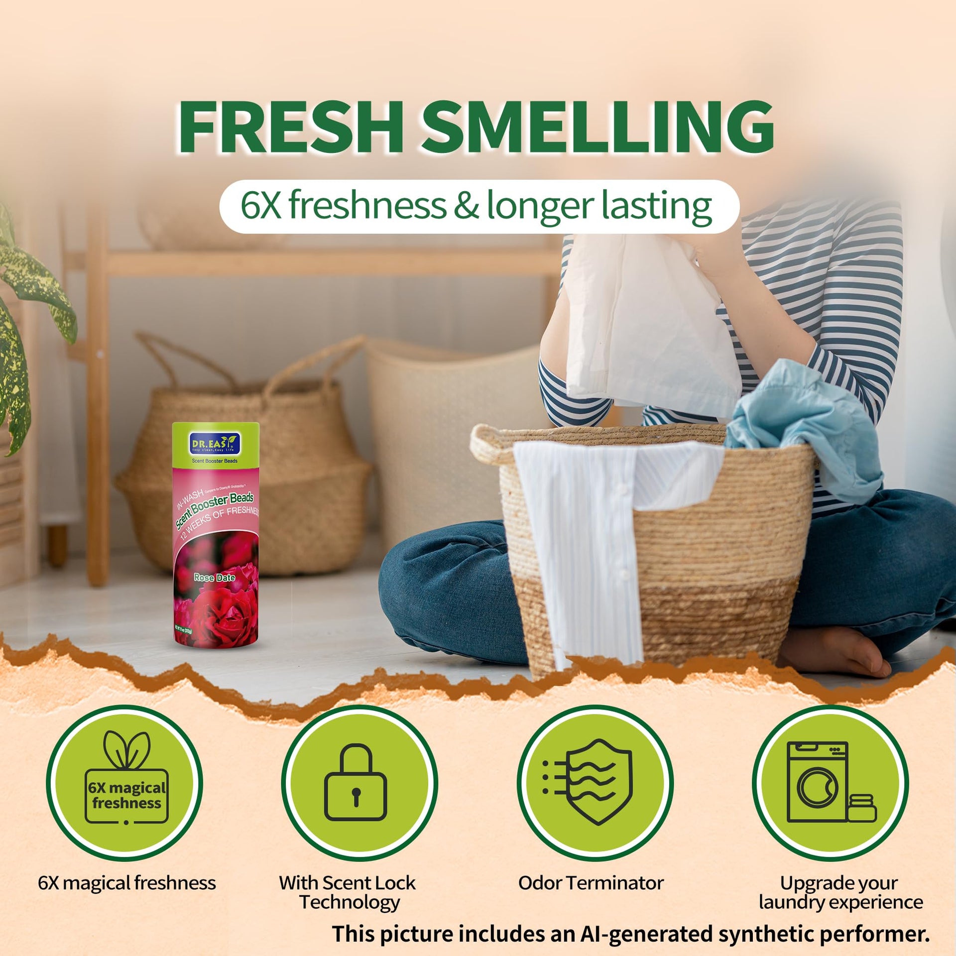 DR.EASY Laundry Scent Boosters 312g (11 Ounce)