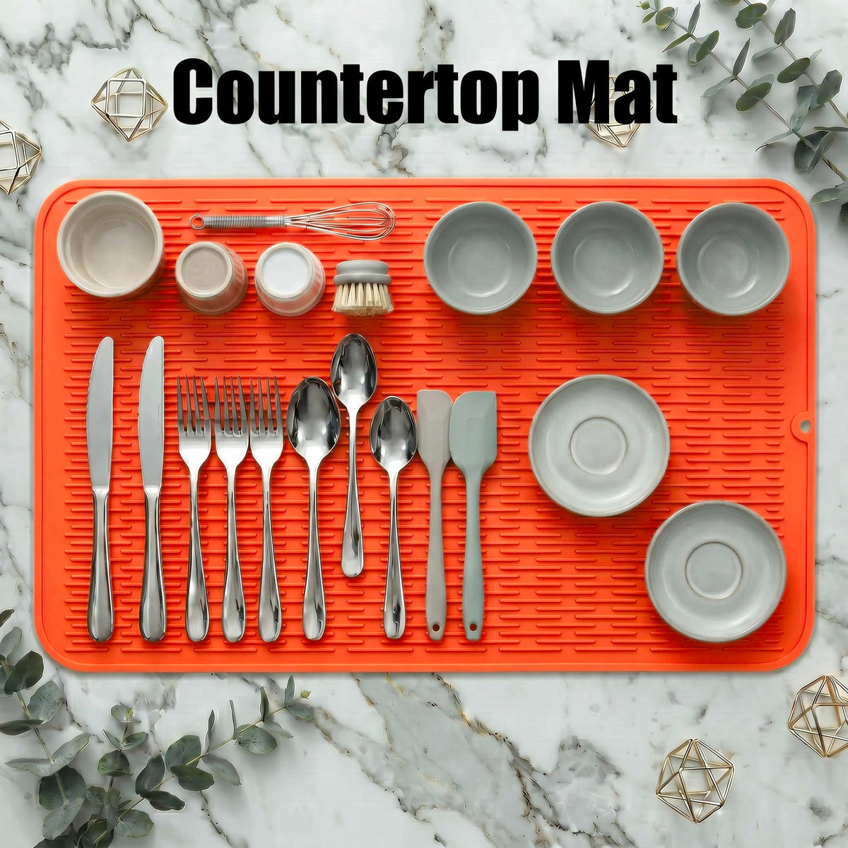 Silicone Dish Drying Mat for Multiple Usage
