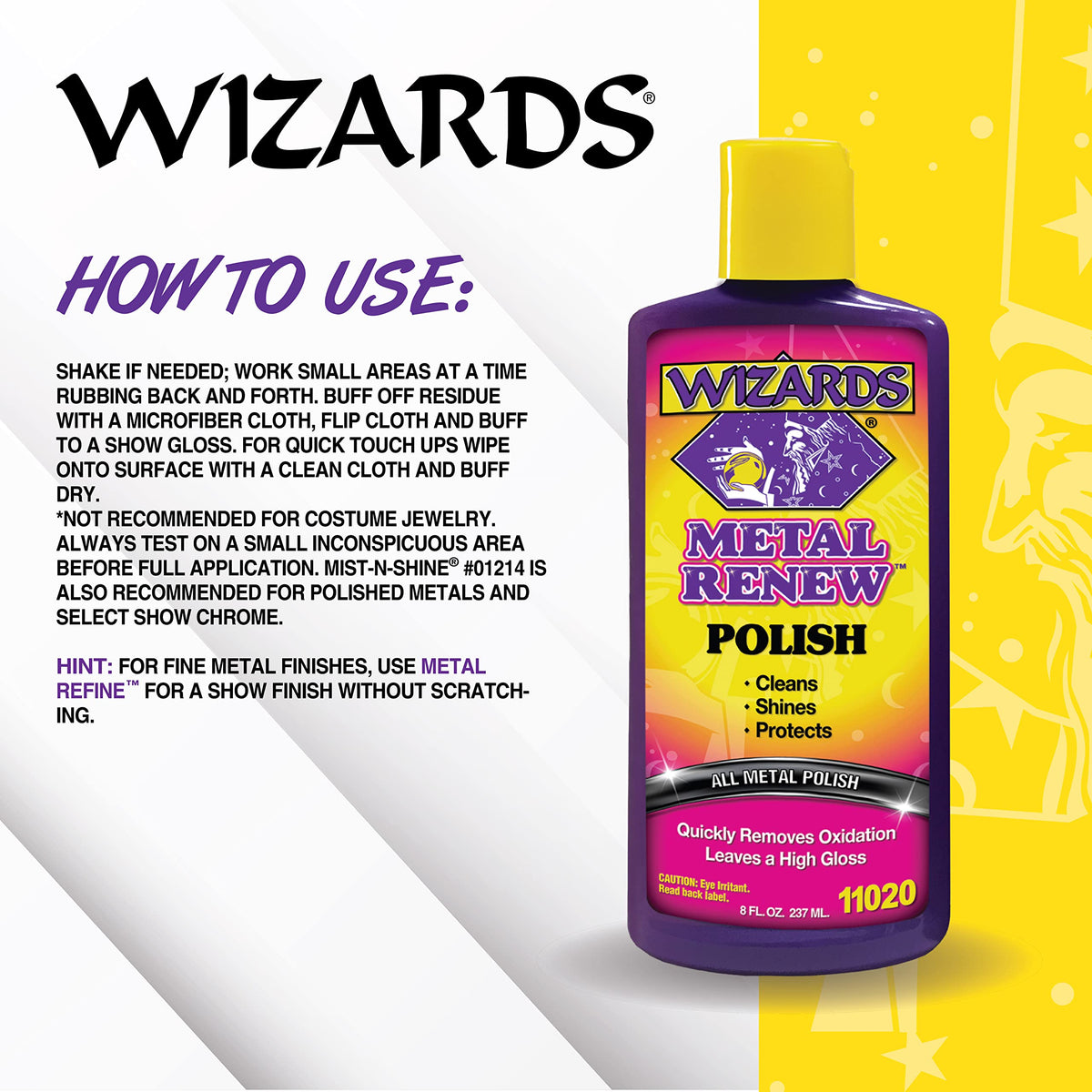 Metal Renew Cream Compound Polish for Cars (8 Fl Oz)