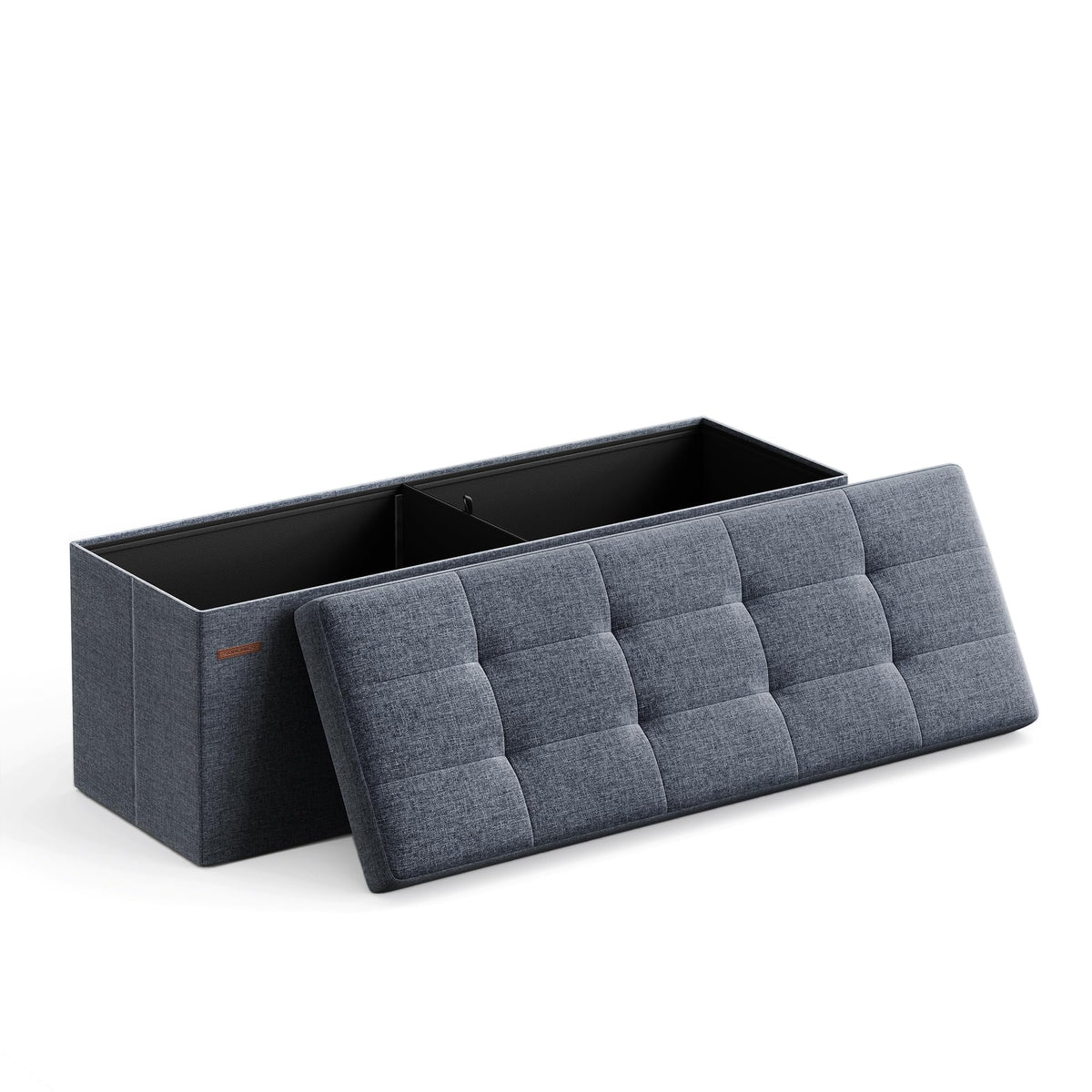 43.3 Inches Folding Storage Ottoman Bench