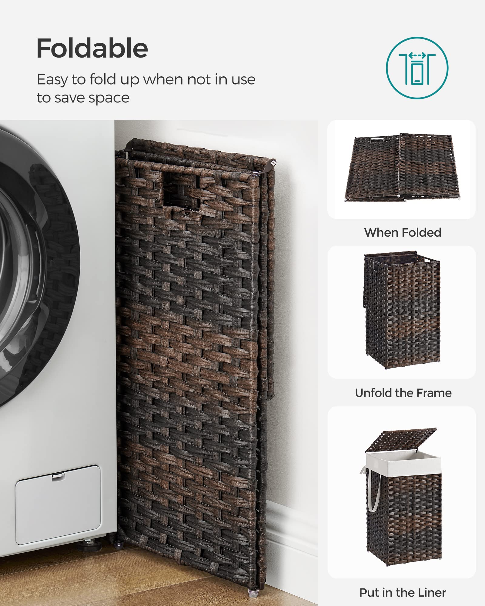Laundry Hamper with Lid