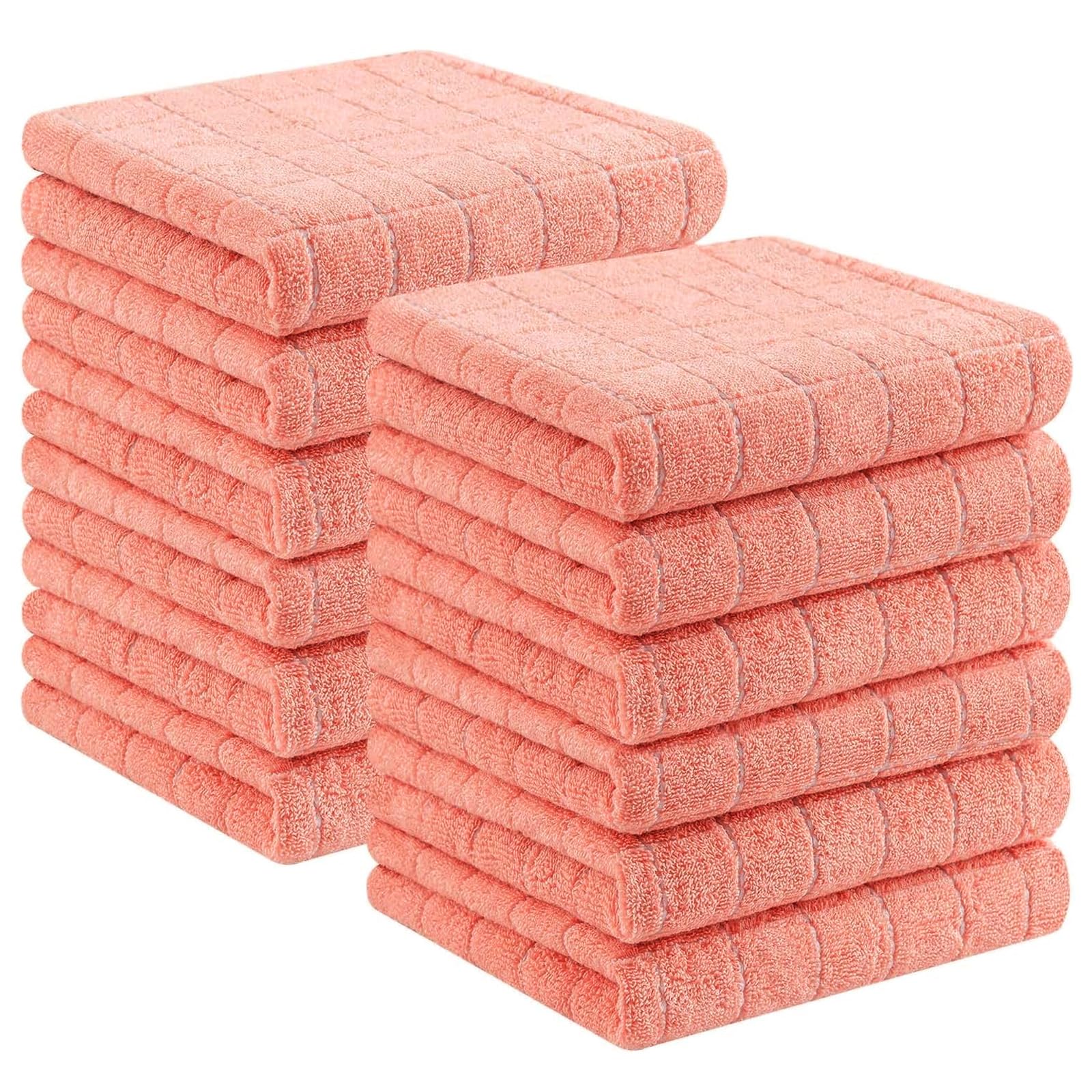 100% Cotton Terry Kitchen Towels (12 Count)