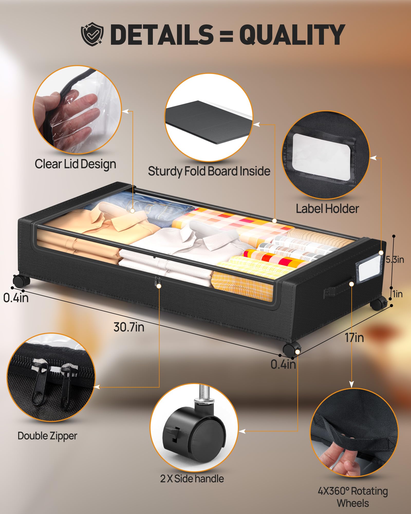 Under Bed Storage