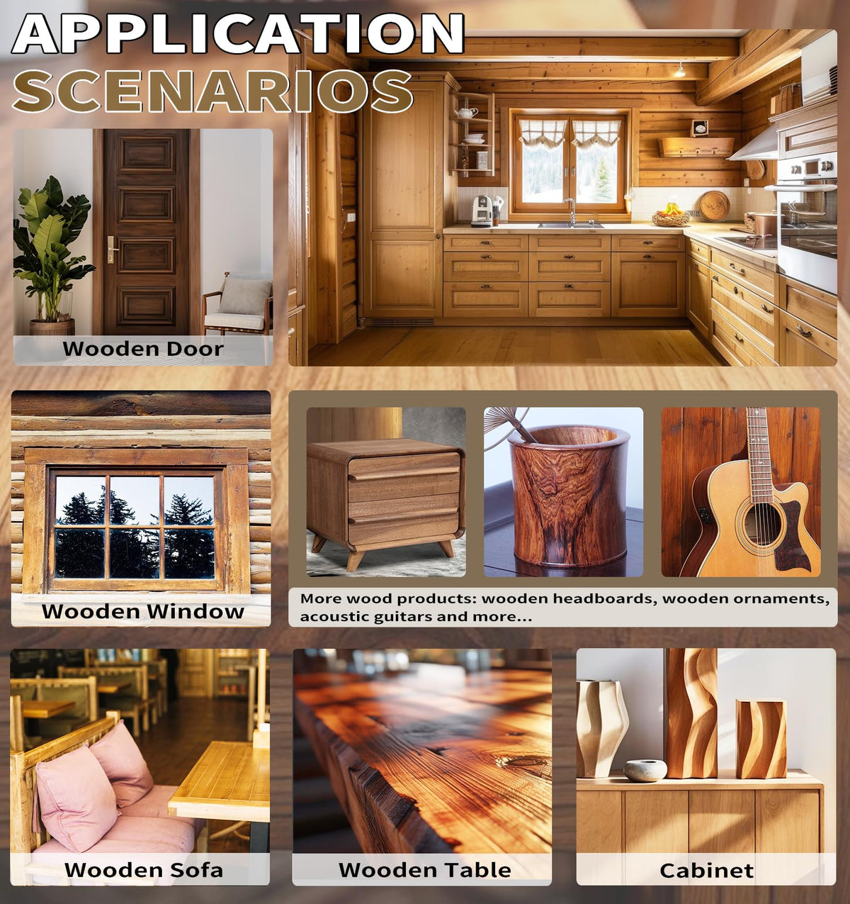 Wood Furniture Repair Kit