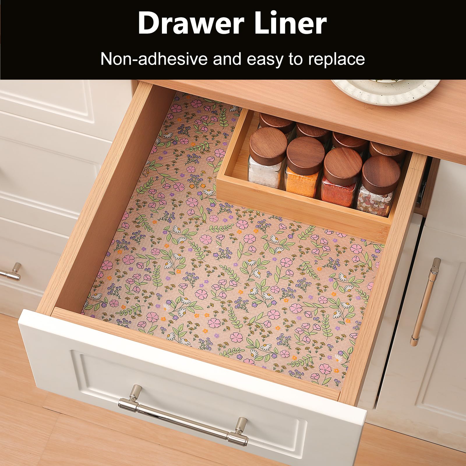 Shelf Liners for Kitchen Cabinets Non