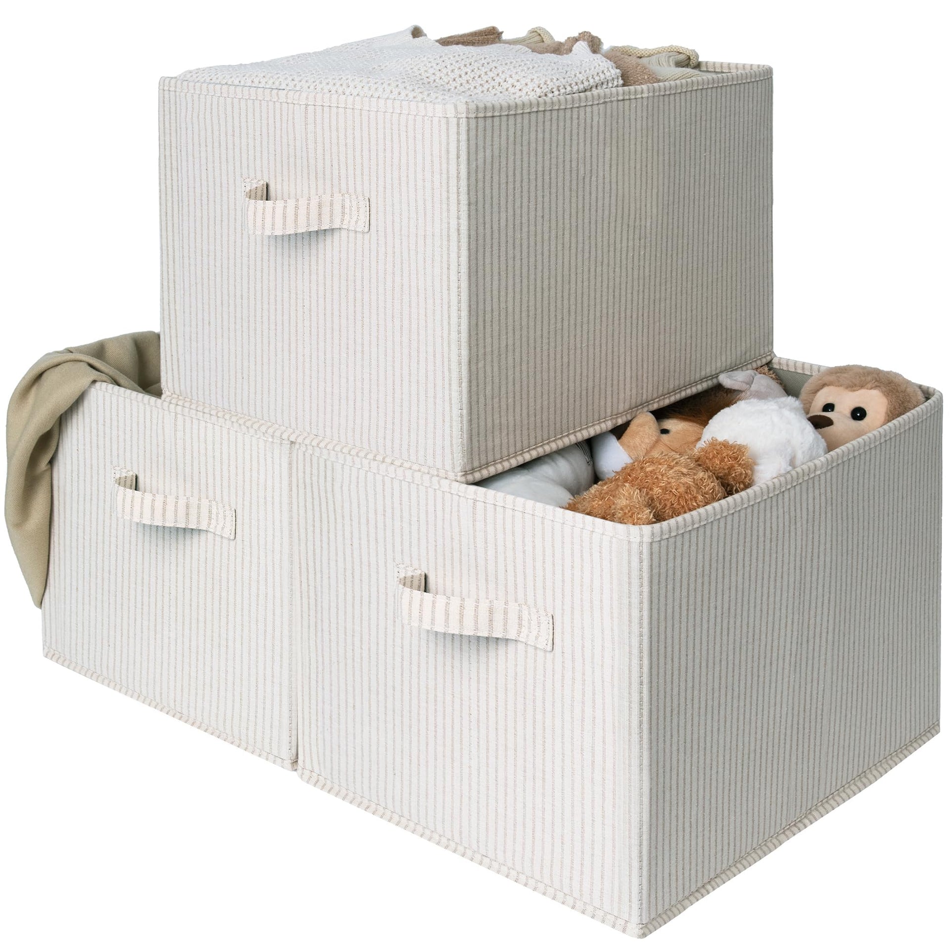Shelf Organizer Bins (3 Count)