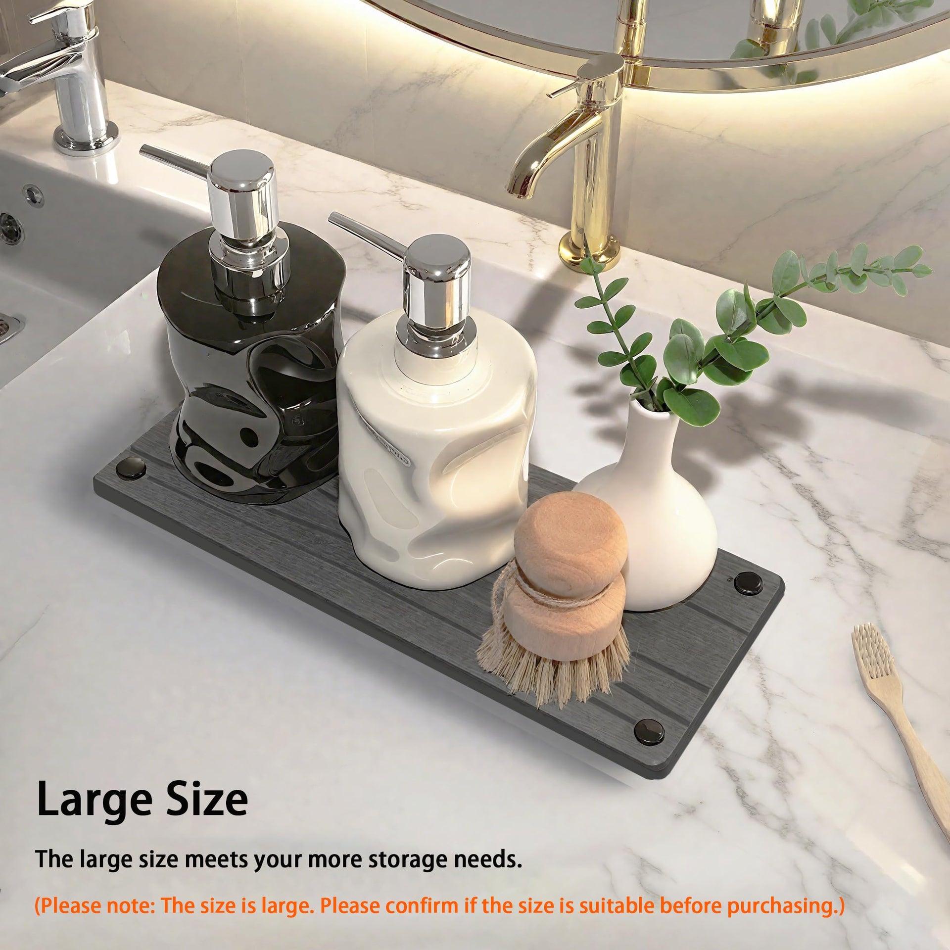 Quick Dry Sink Caddy Kitchen Sink Organizer