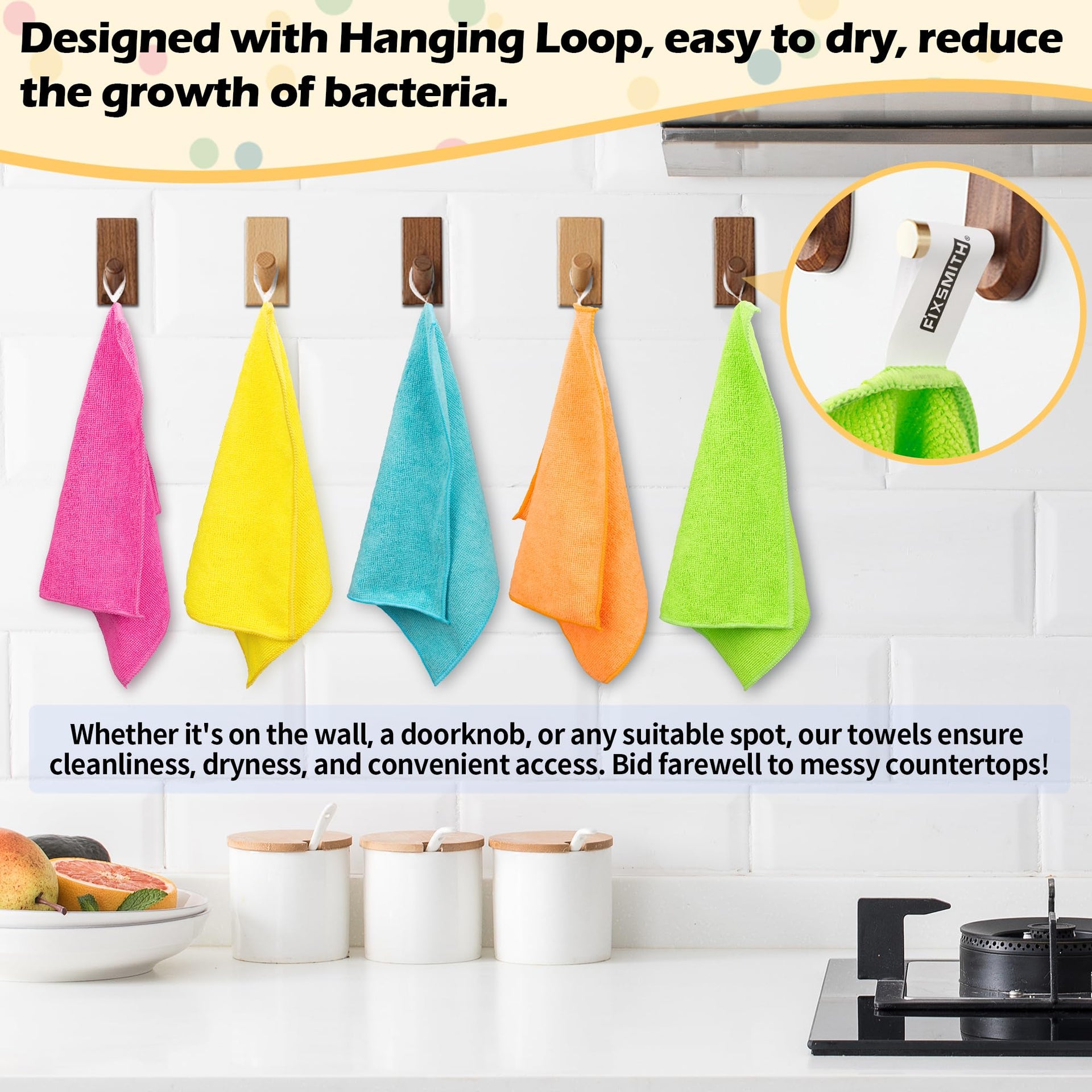 Microfiber Cleaning Cloth (20 Count)