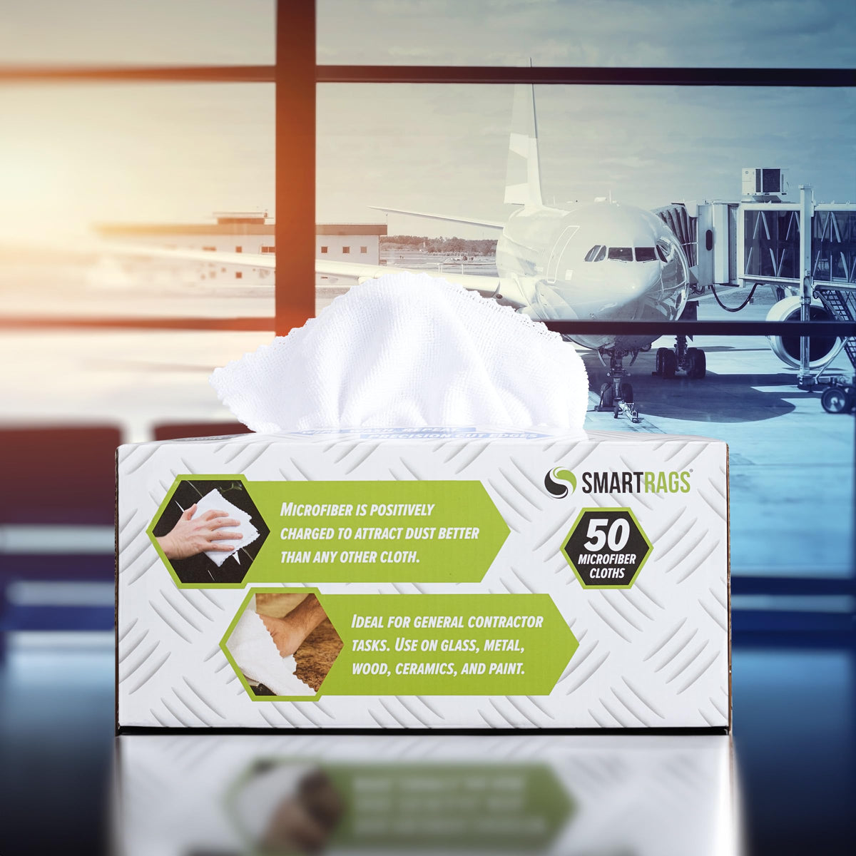 Arkwright Smart Rags Microfiber Cleaning Cloths (50 Count) - ModHome Supplies