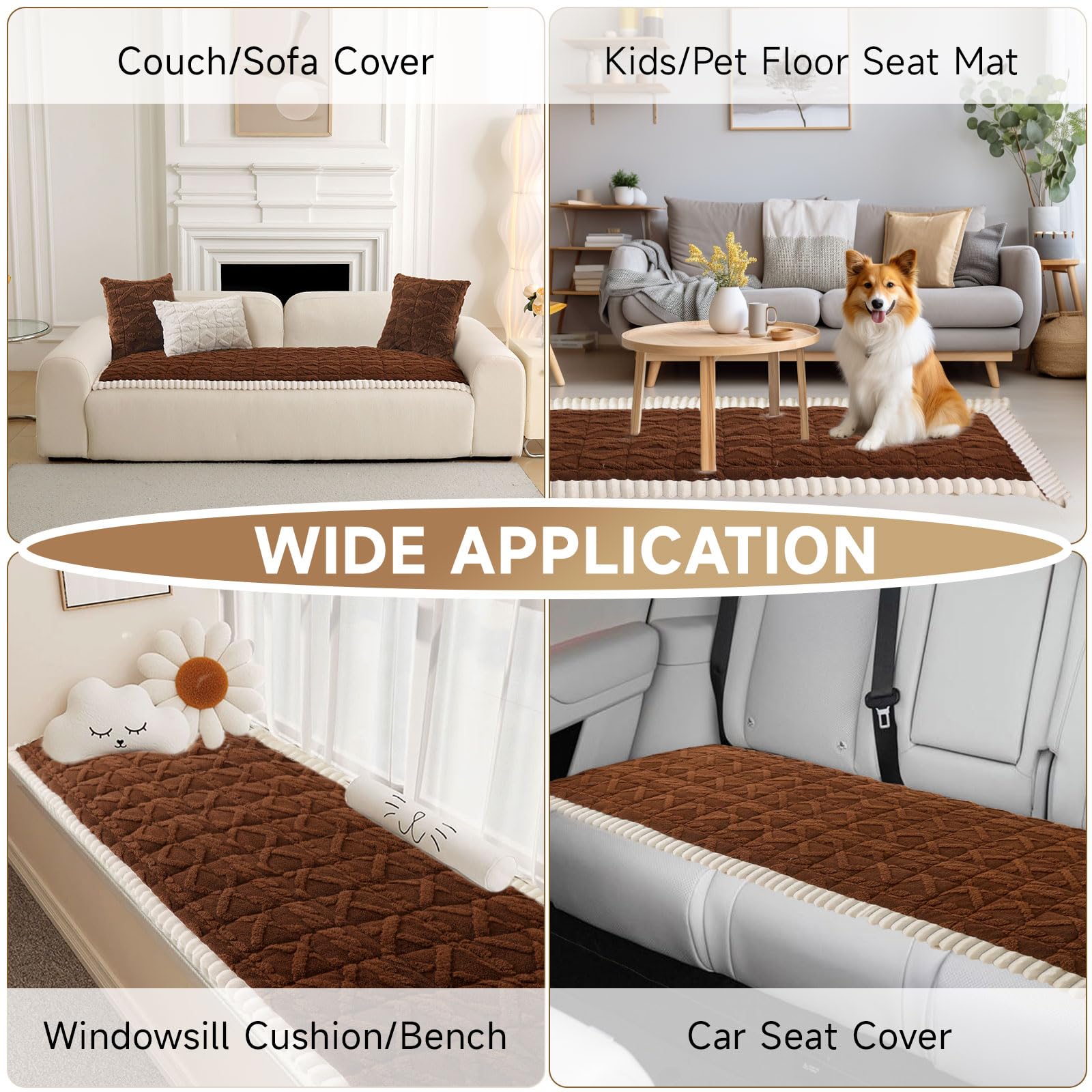 All Season Couch Cover for Dogs Washable (3 Ounce)