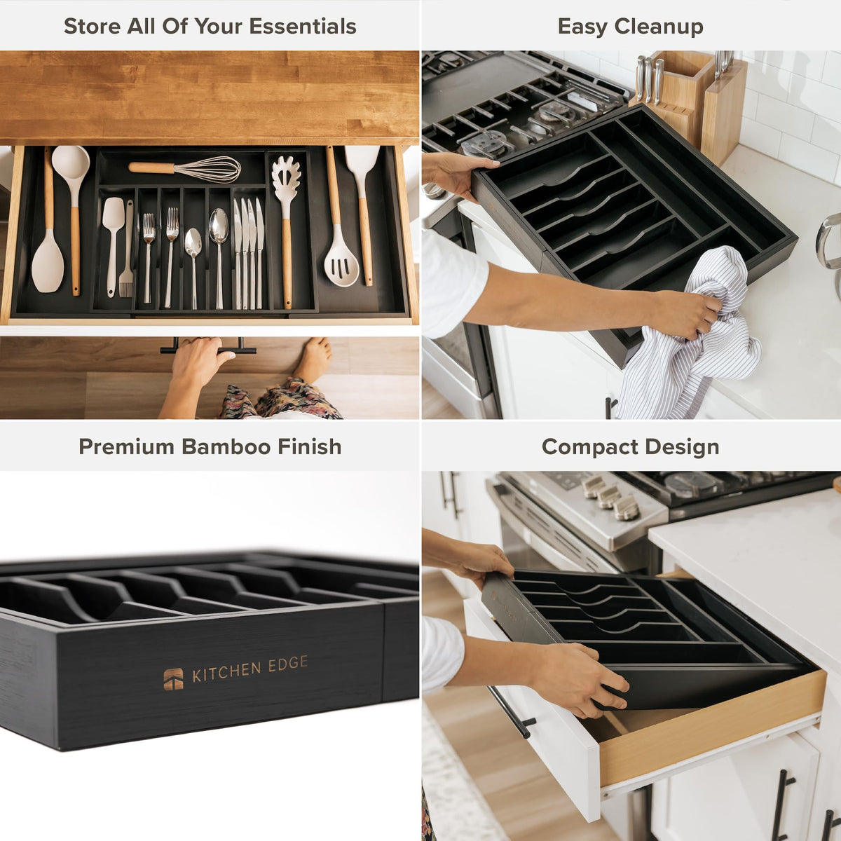 Silverware & Utensil Drawer Organizer