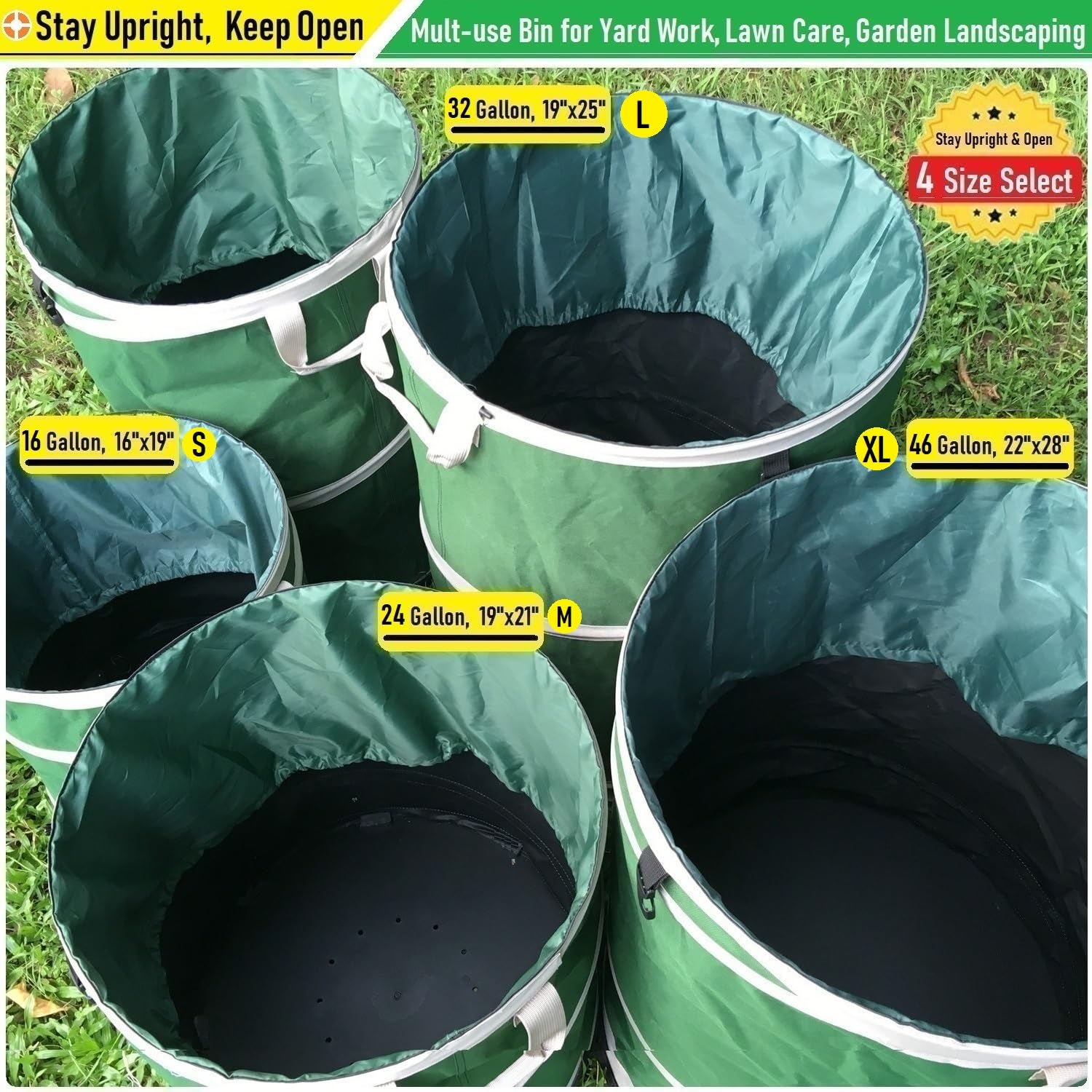 32 Gallon Collapsible Trash Can