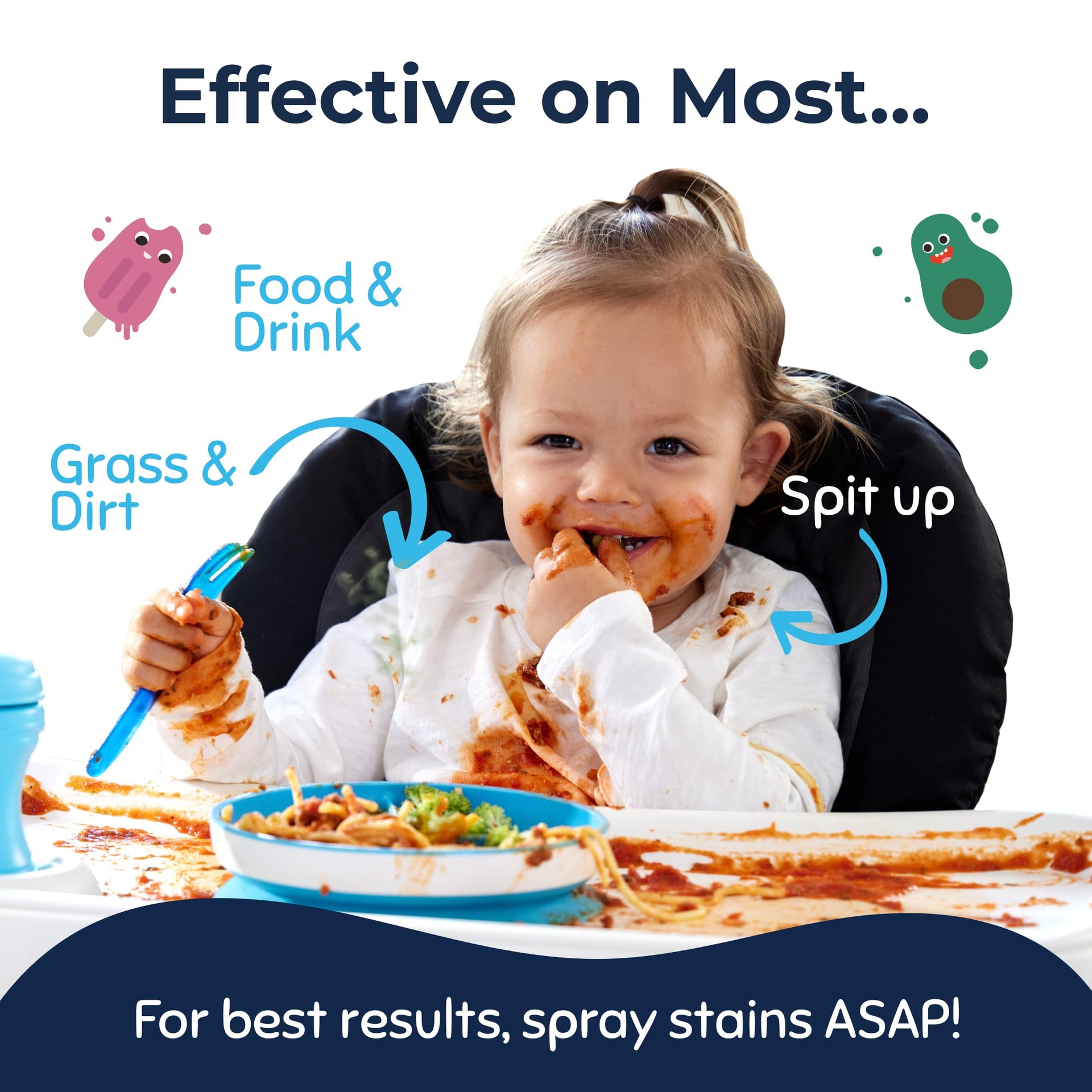 Messy Eater Stain Treater Spray (16 Fl Oz)