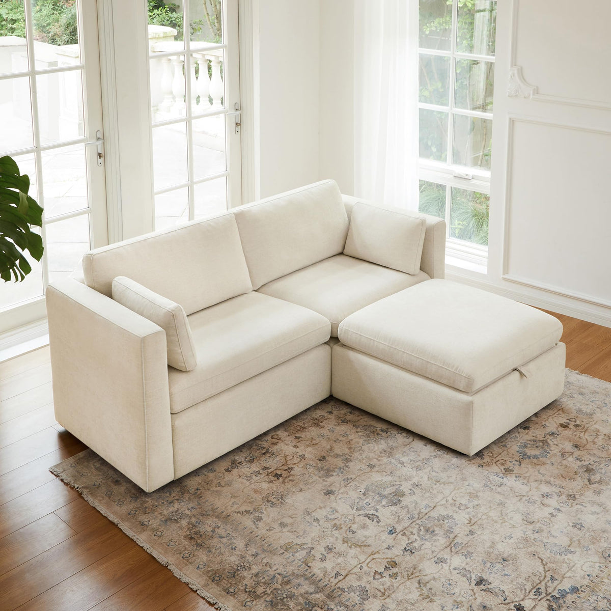 78" Modular Sectional Sofa (4 Count)