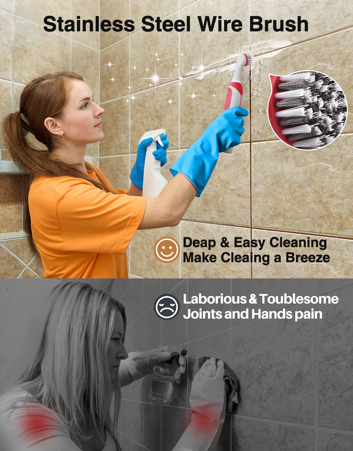 Cordless Spin Scrubber