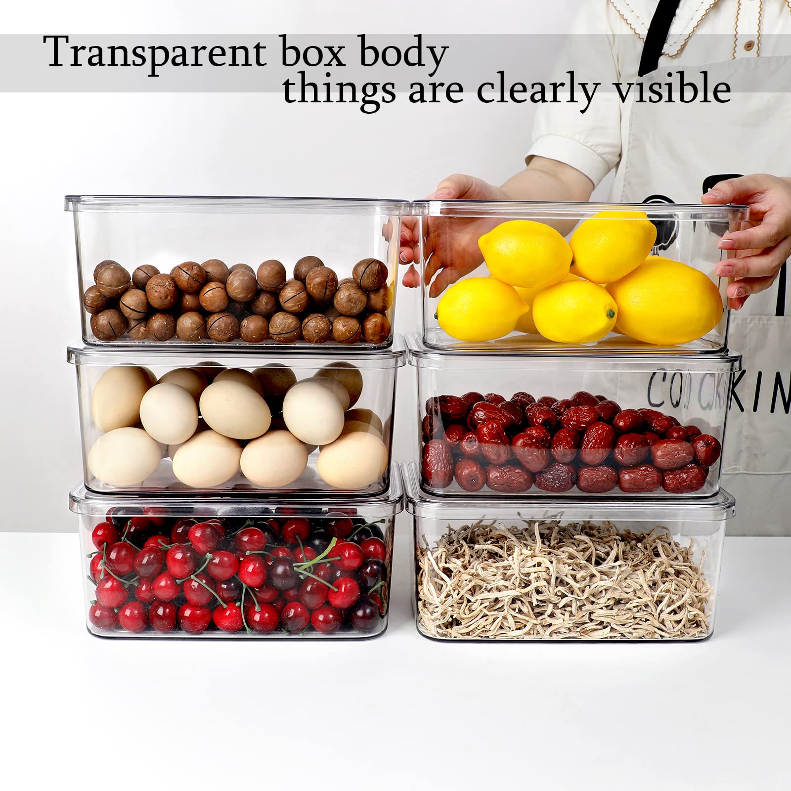 Clear Storage Bins With Lids