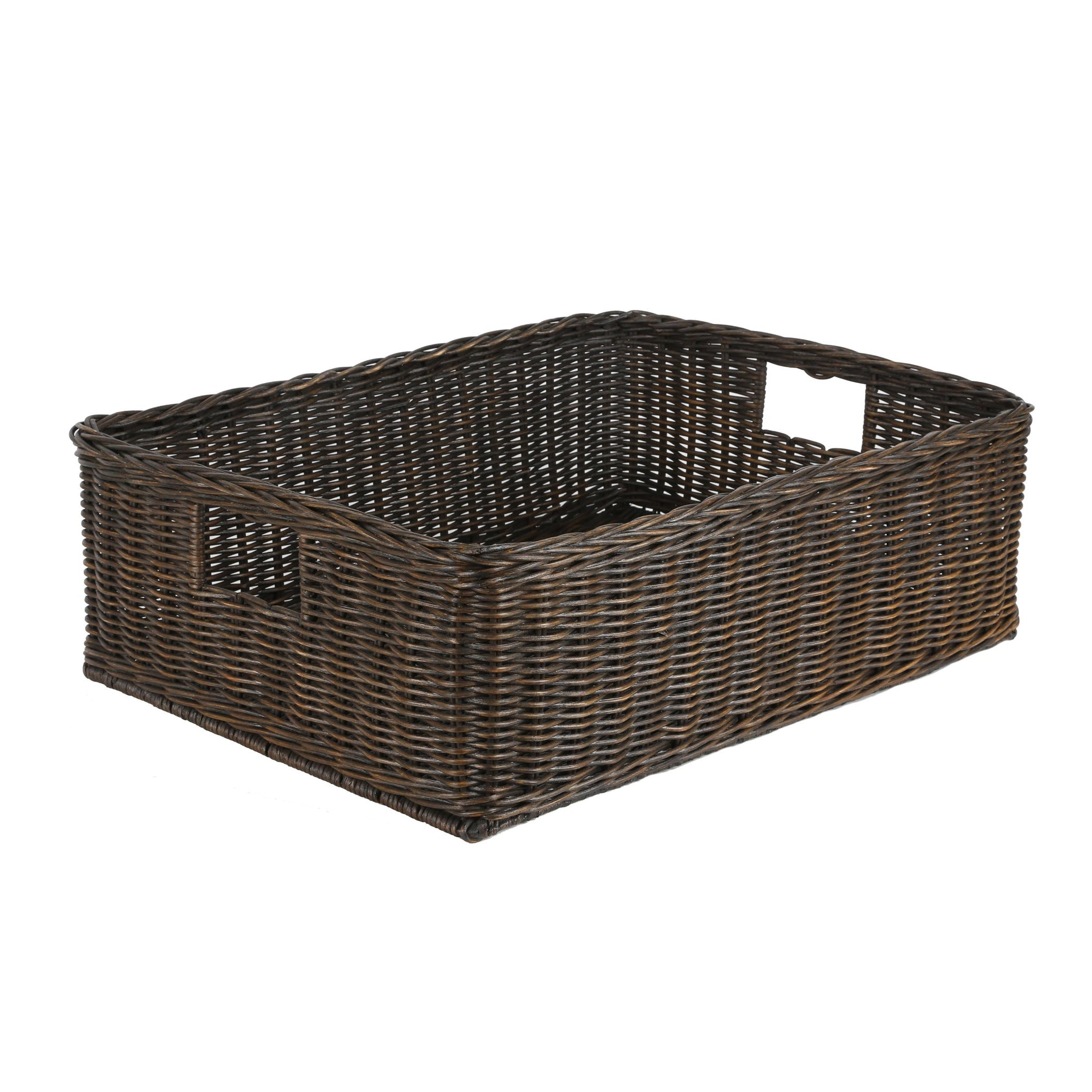 Underbed Wicker Storage Basket