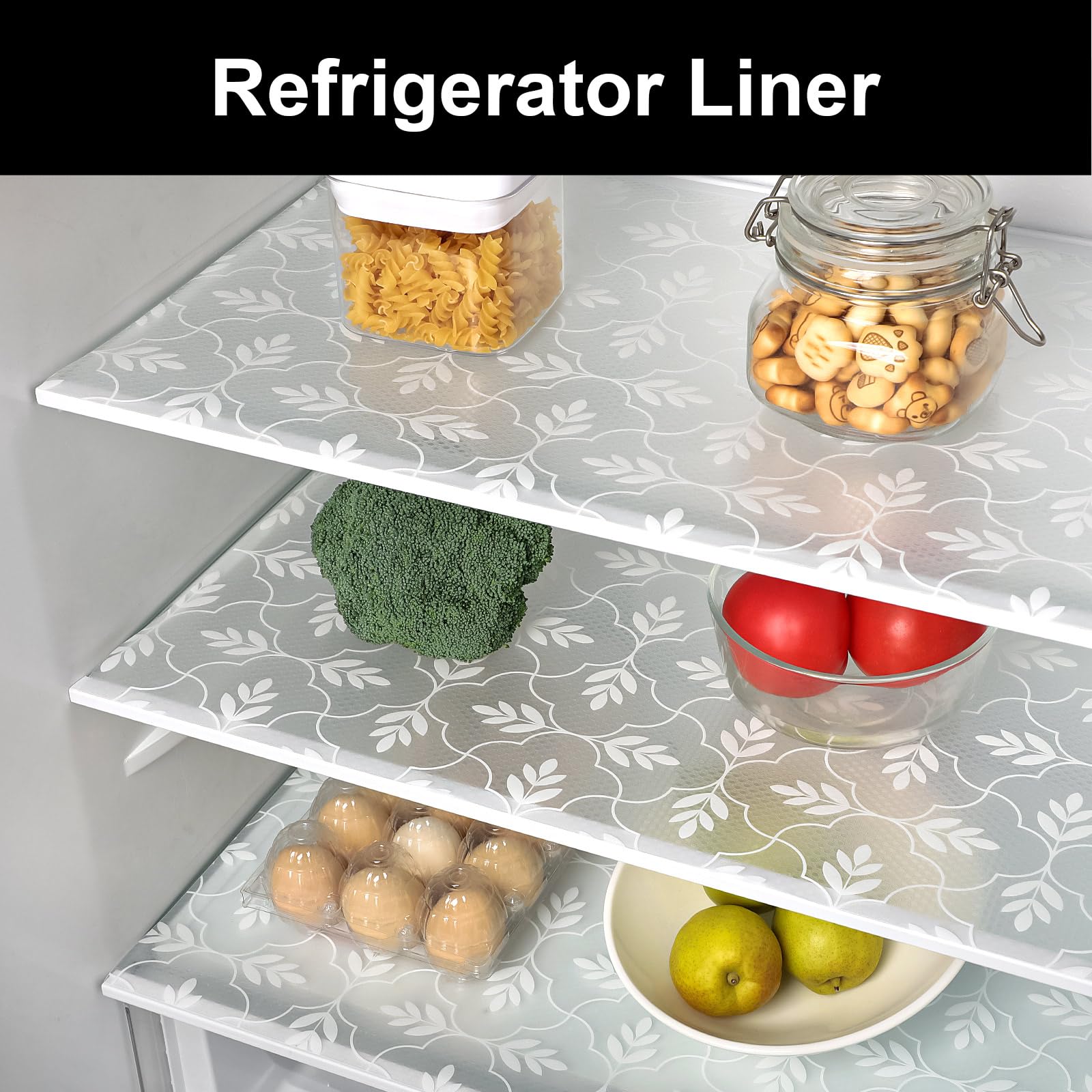 Shelf Liners for Kitchen Cabinets Waterproof & Oil (9.735 Sq Ft)