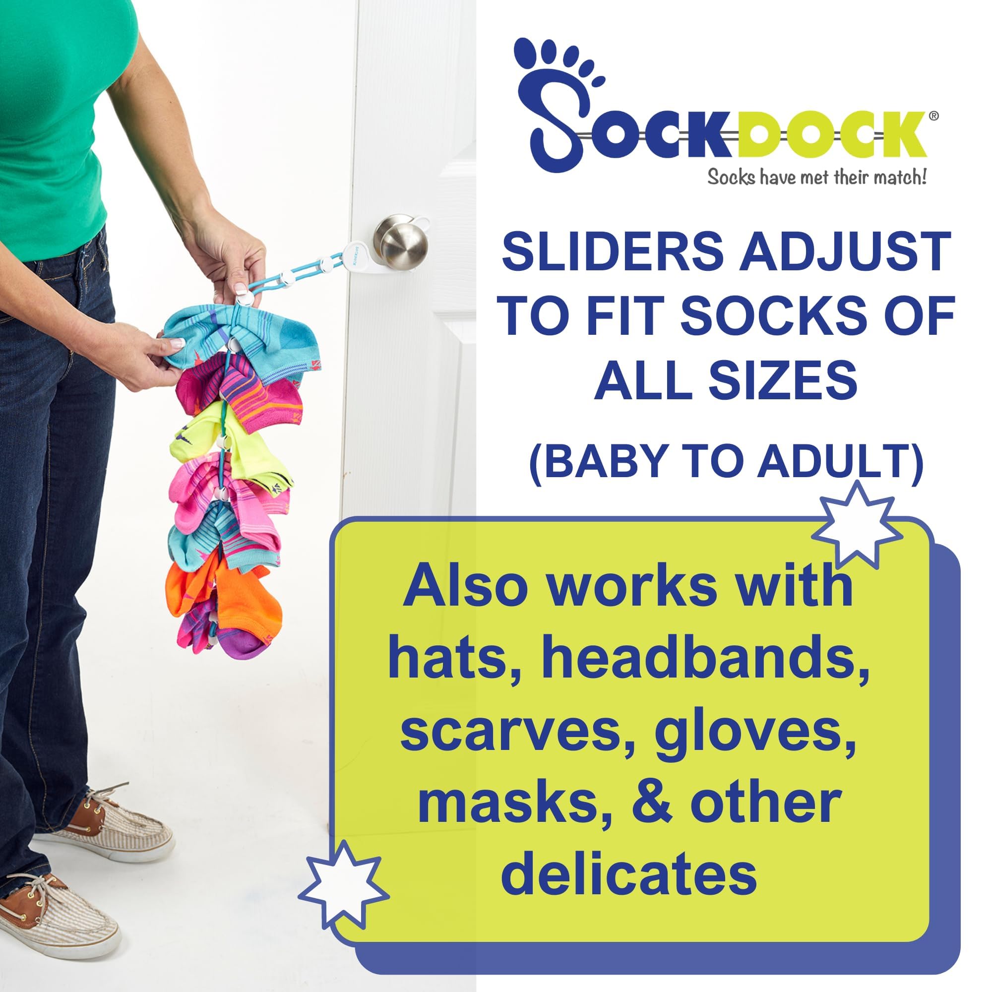 Sock Laundry Solution for Washing Drying & Storing Socks in Pairs