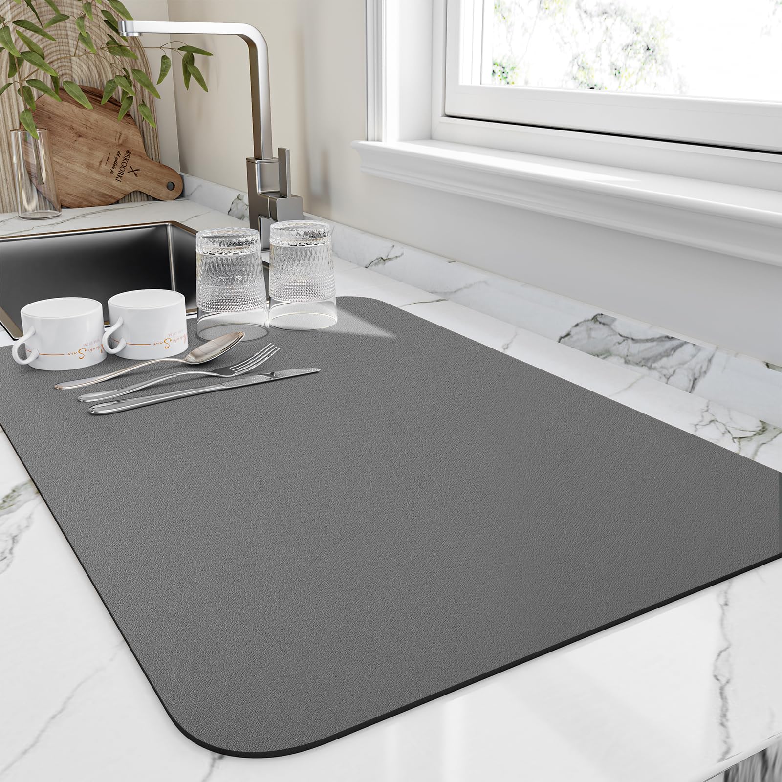 Dish Drying Mat for Kitchen Counter