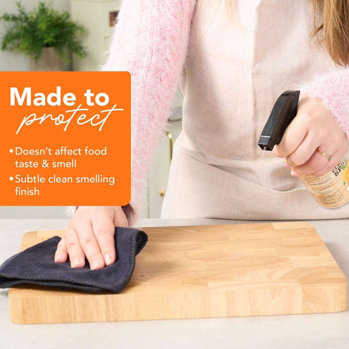Cutting Board Spray Cleaner 12 oz