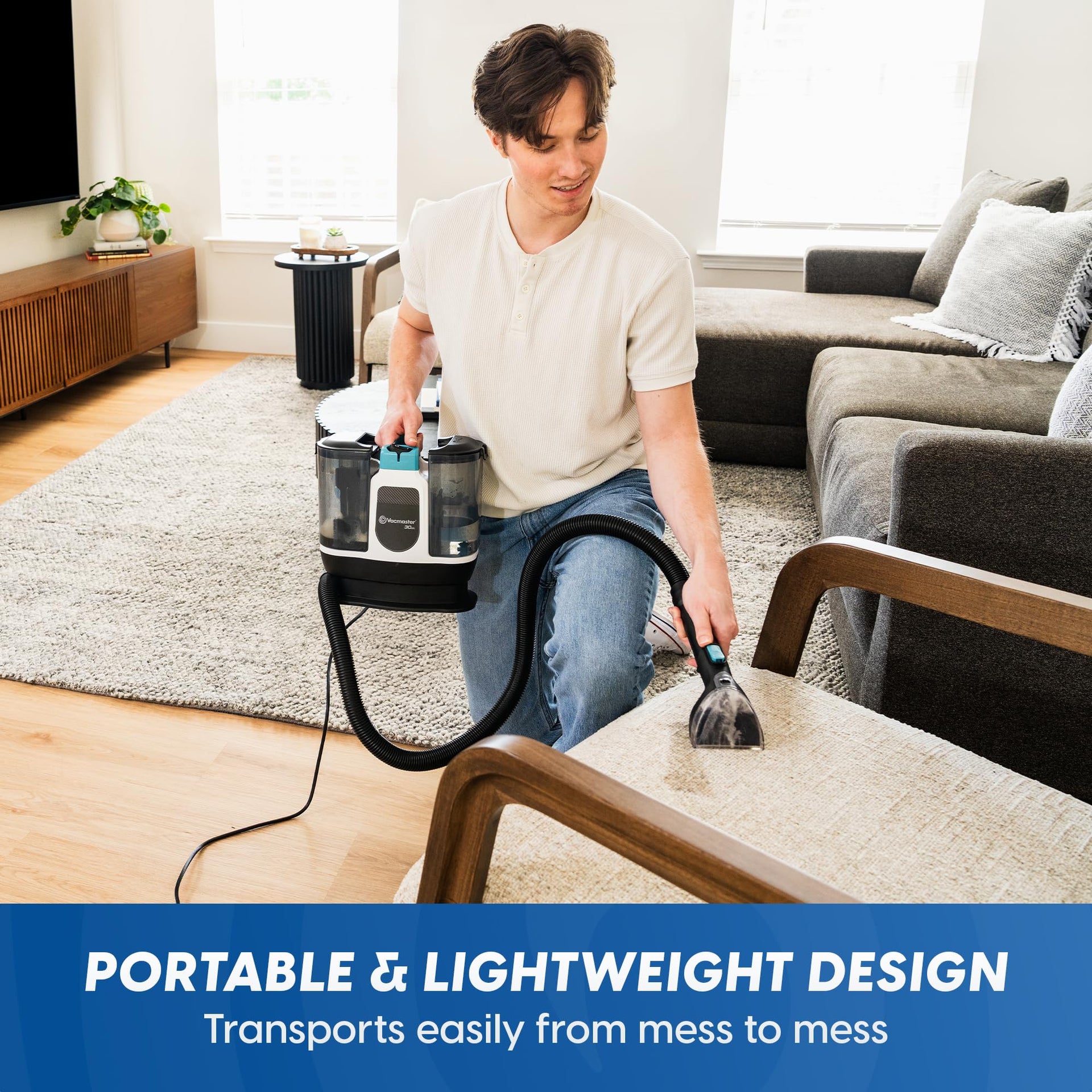 30 Series Mini Portable Carpet & Upholstery Spot Cleaner Machine
