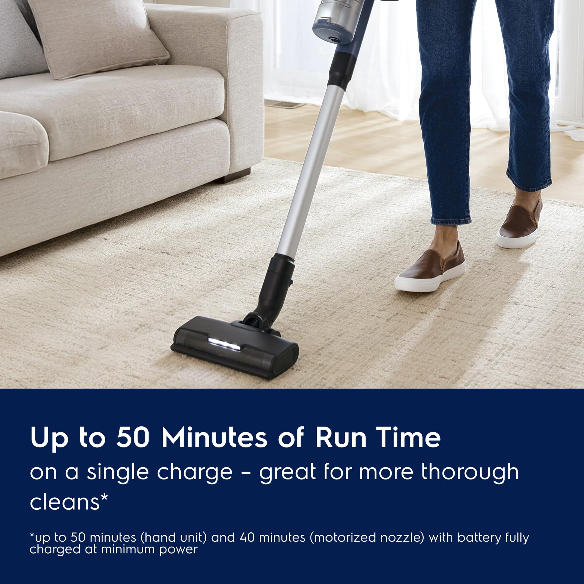 Ultimate600 Cordless Stick Vacuum with PowerPro Bristle Nozzle and Larger Dust Bin Capacity