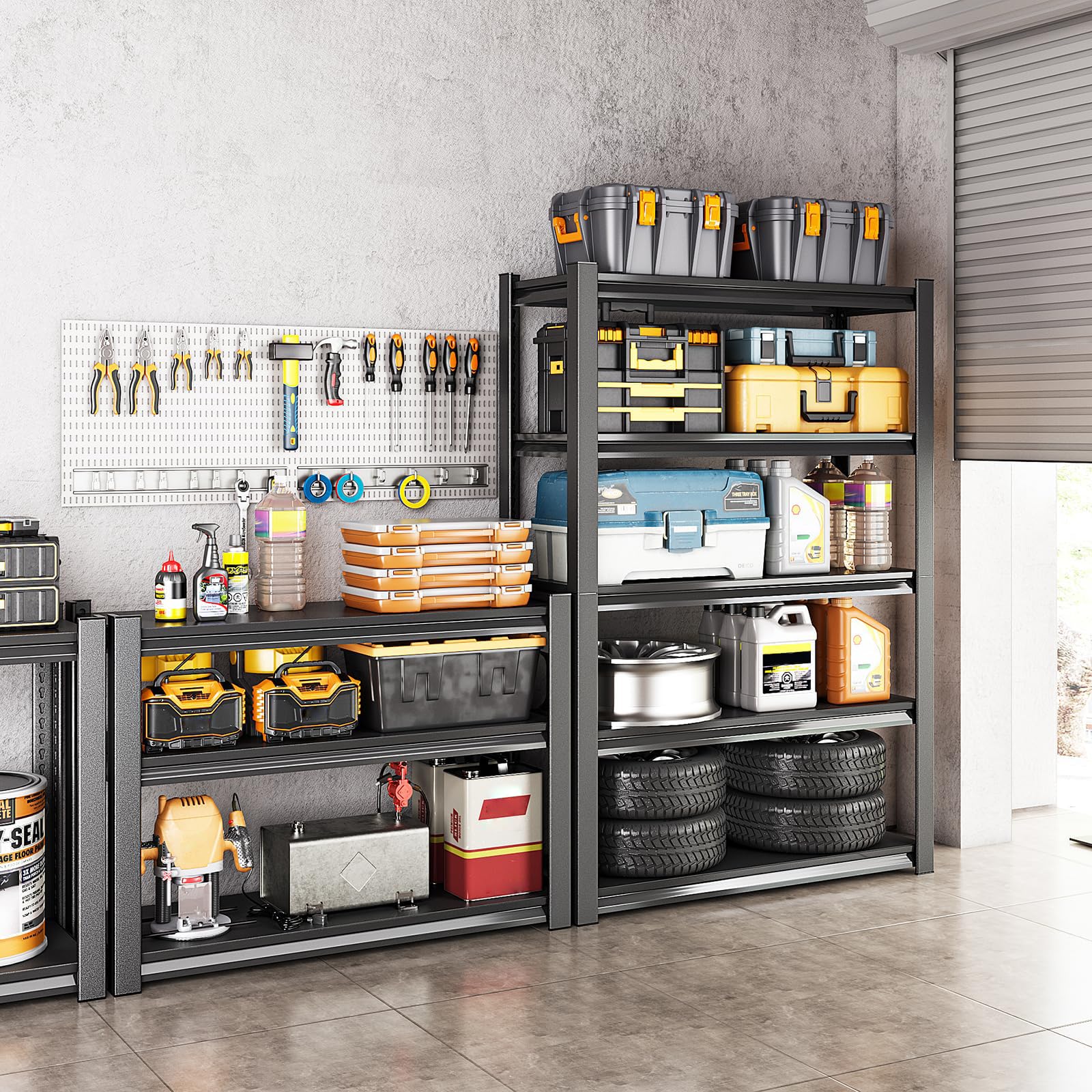 48" W Garage Shelving Heavy Duty