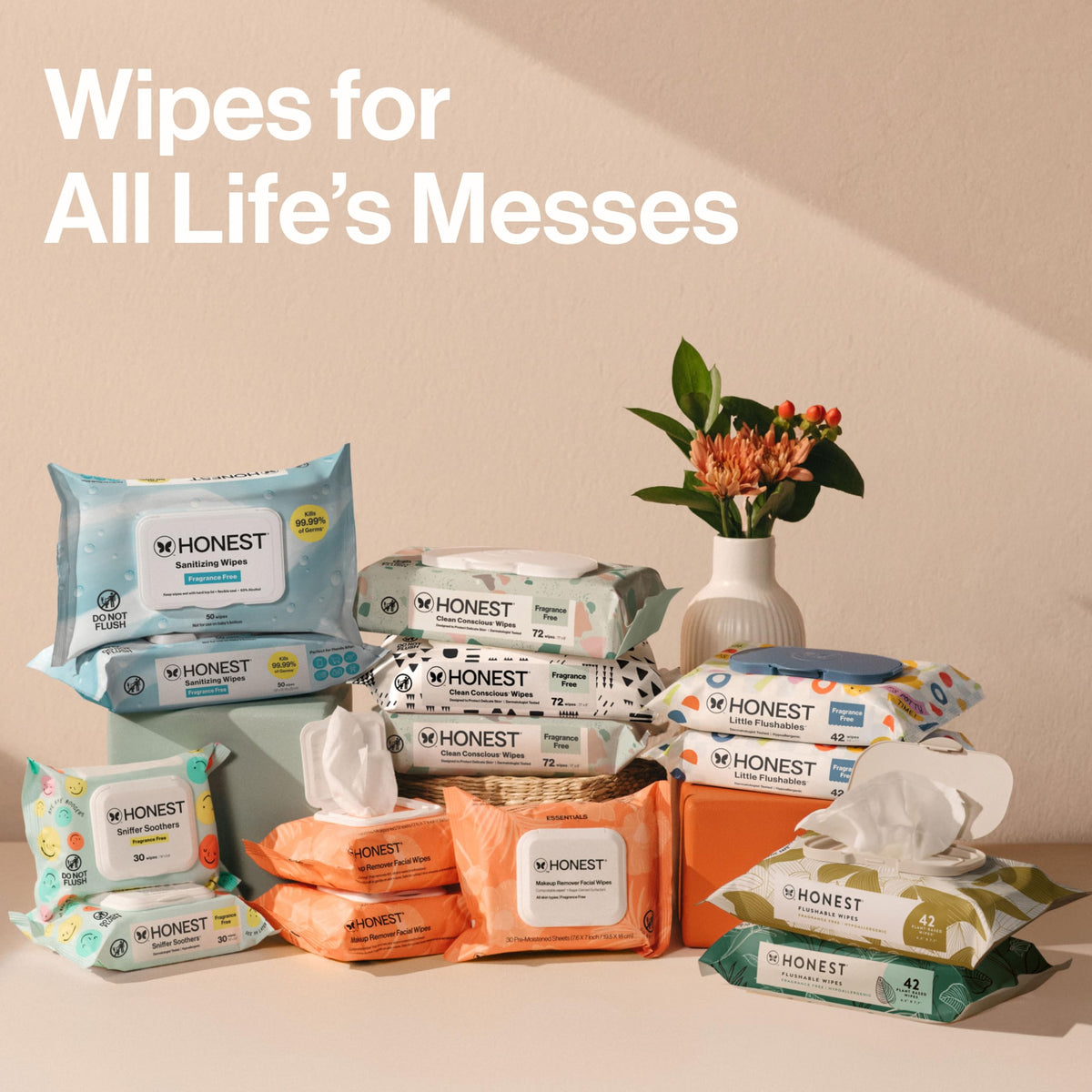 Scented Wipes (240 Count)